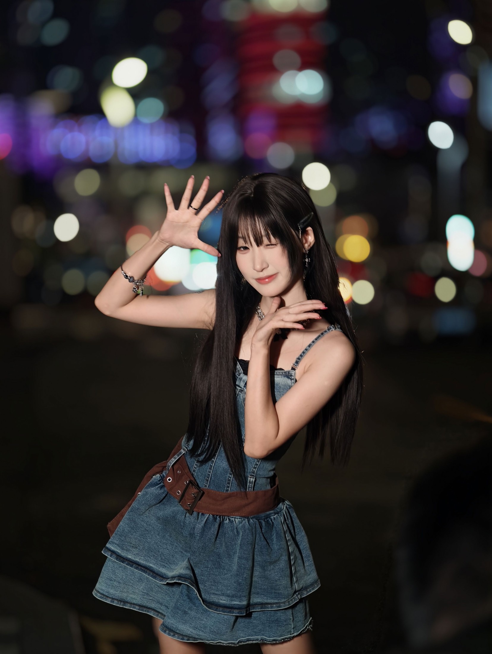 《夜景街拍甜妹》[10P] 插图2
