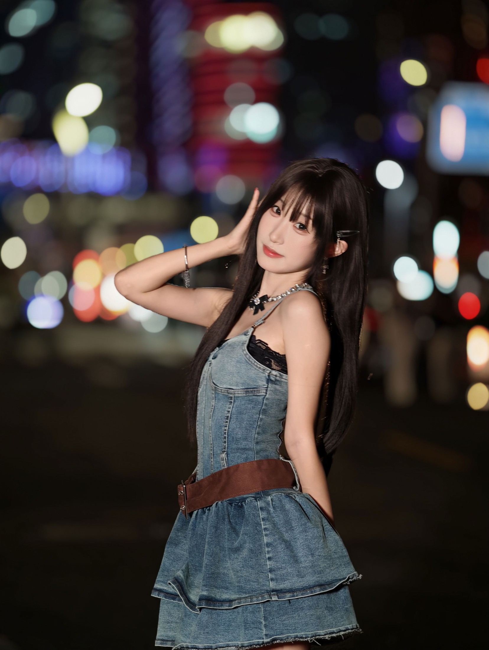 《夜景街拍甜妹》[10P] 插图4