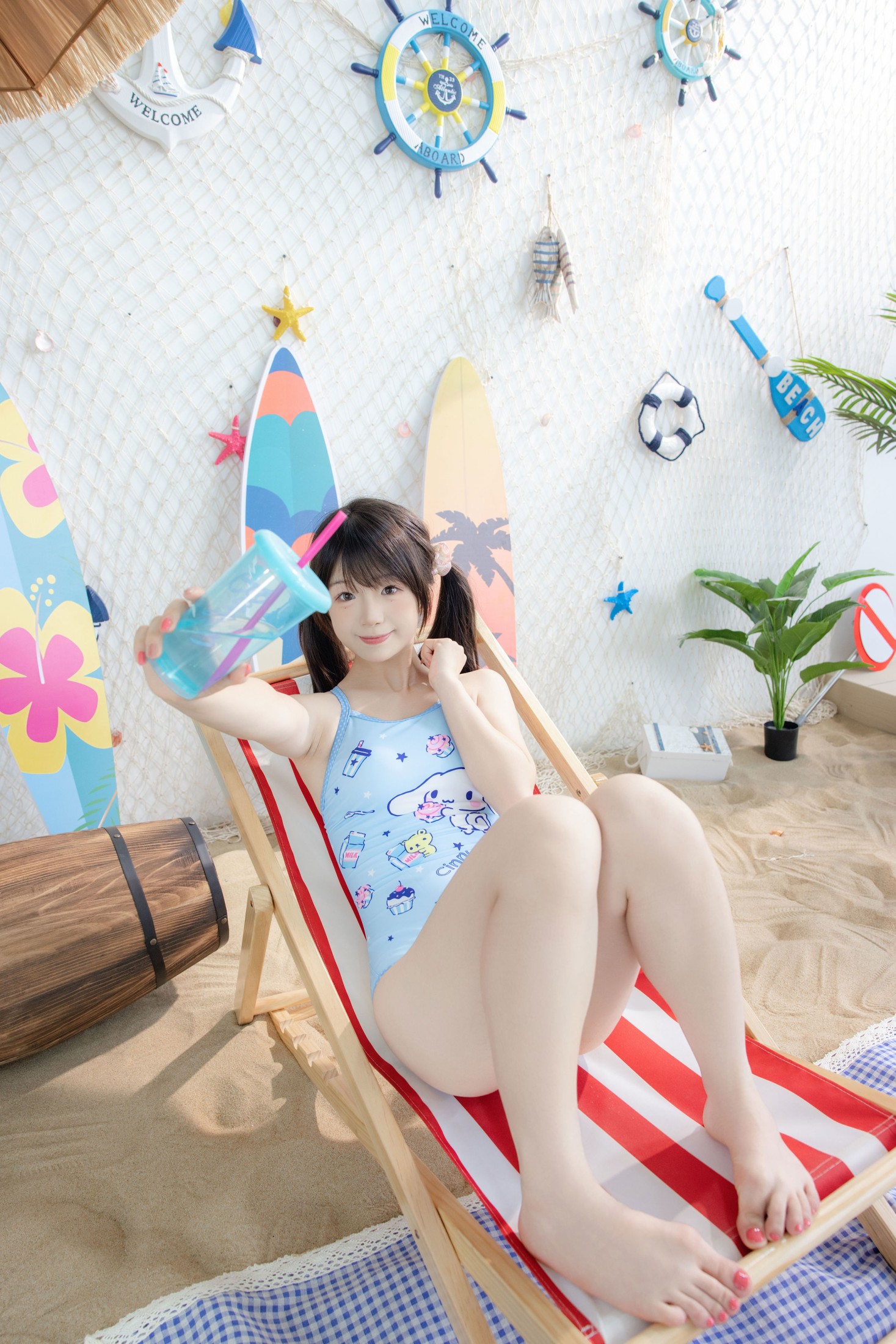 《泳池甜妹出片秘诀| 构图+姿势全攻略》[9P]-66COS