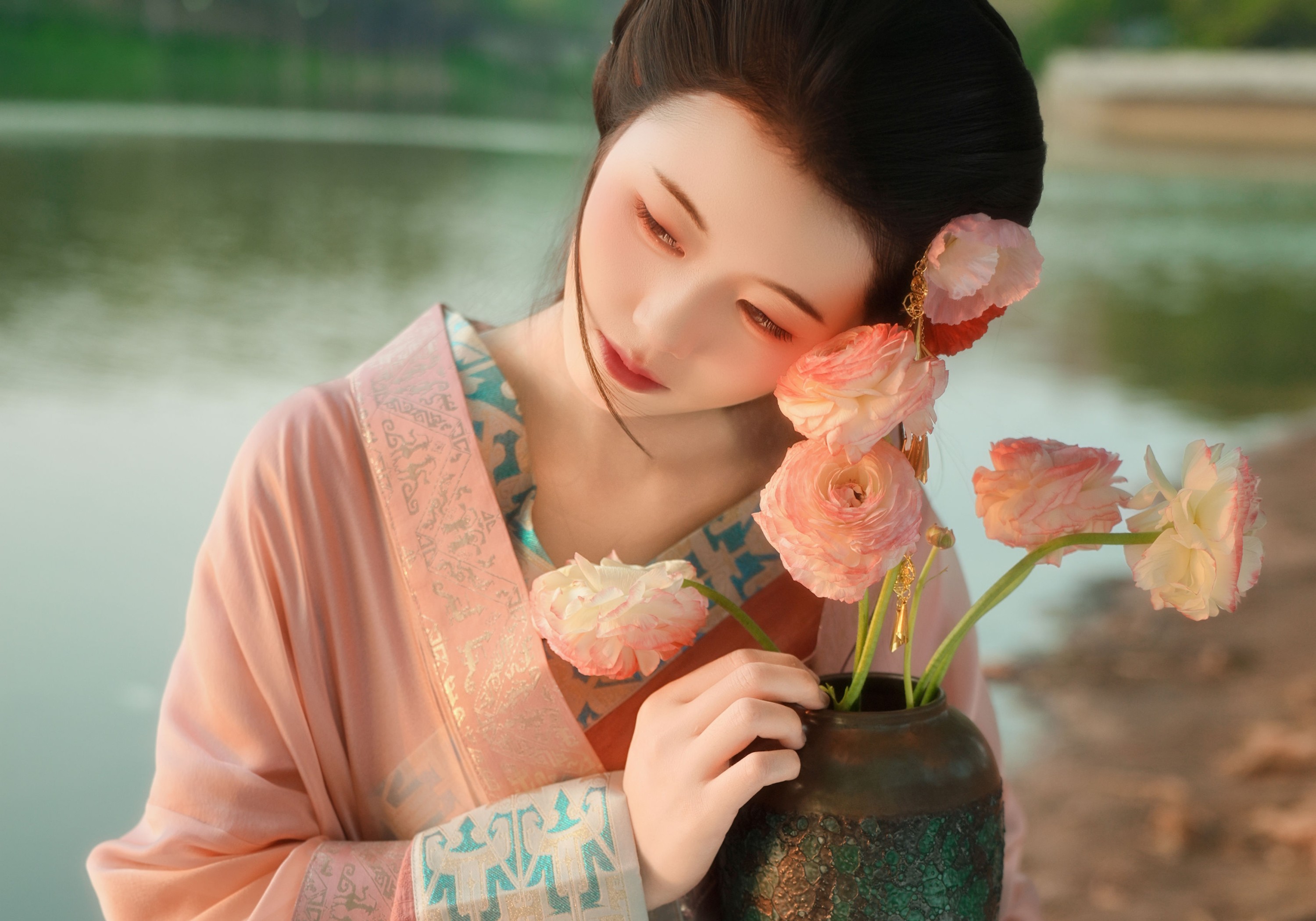 《夕阳下抱罐倒水》[11P] 插图5