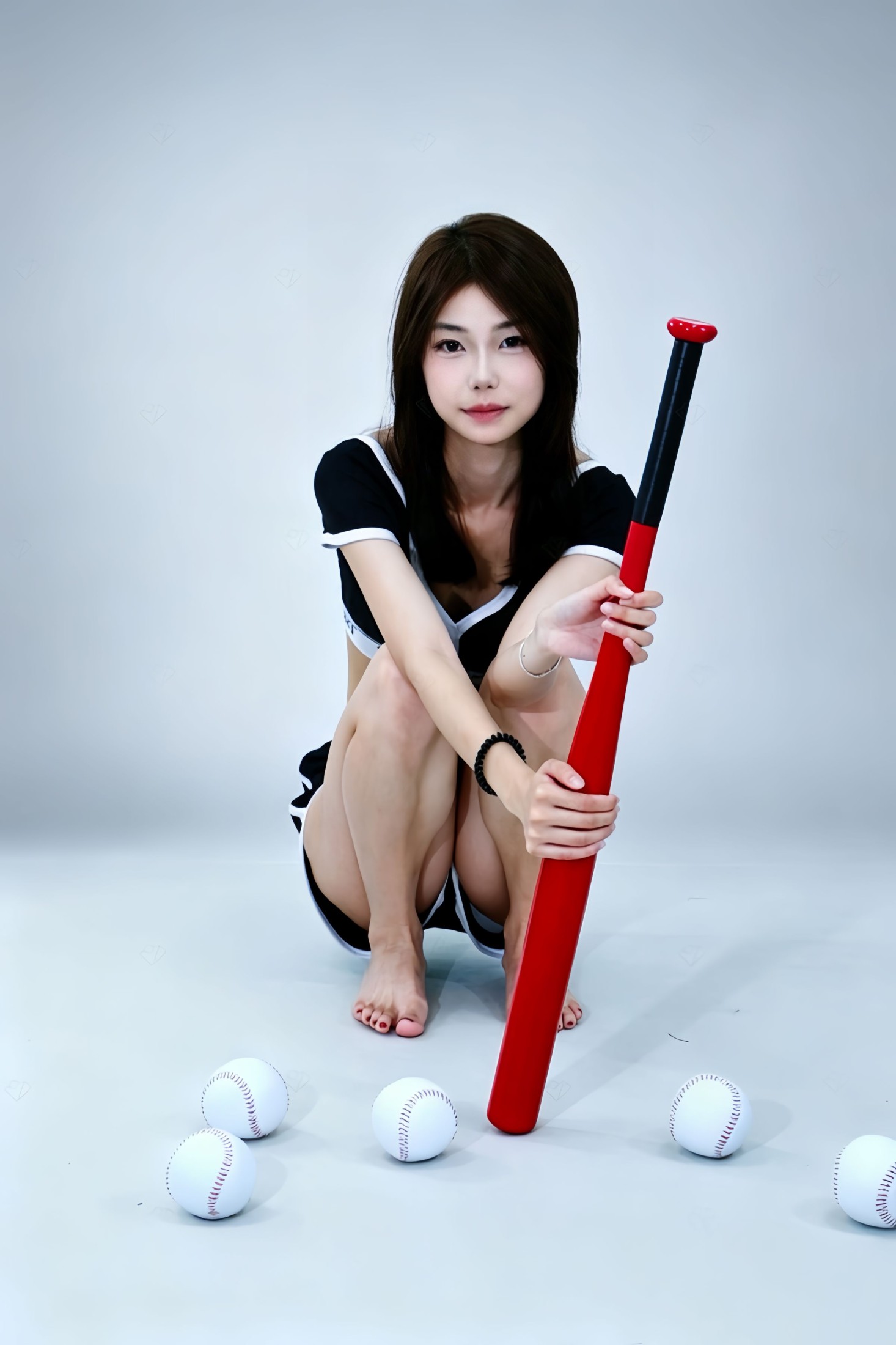 《棒球少女甜美夏日写真》[21P] 插图5
