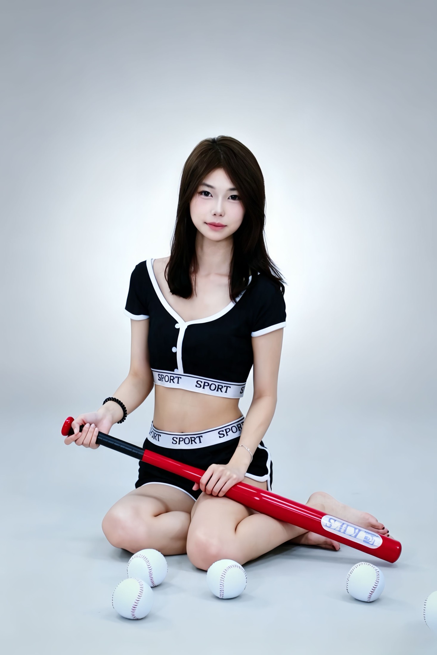 《棒球少女甜美夏日写真》[21P] 插图2