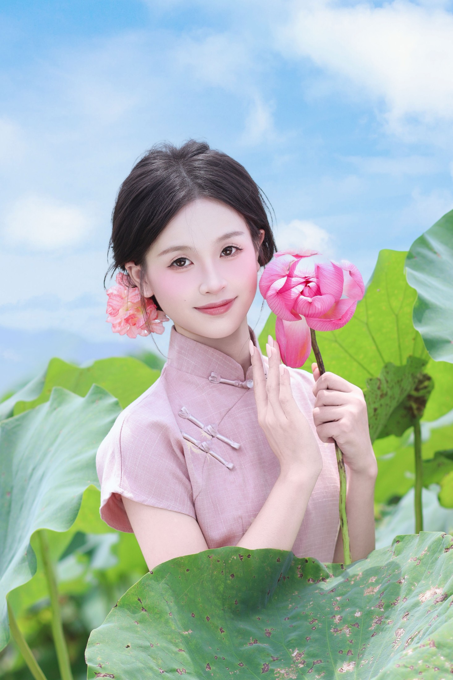 《荷花小精灵‍️》[21P]-66COS
