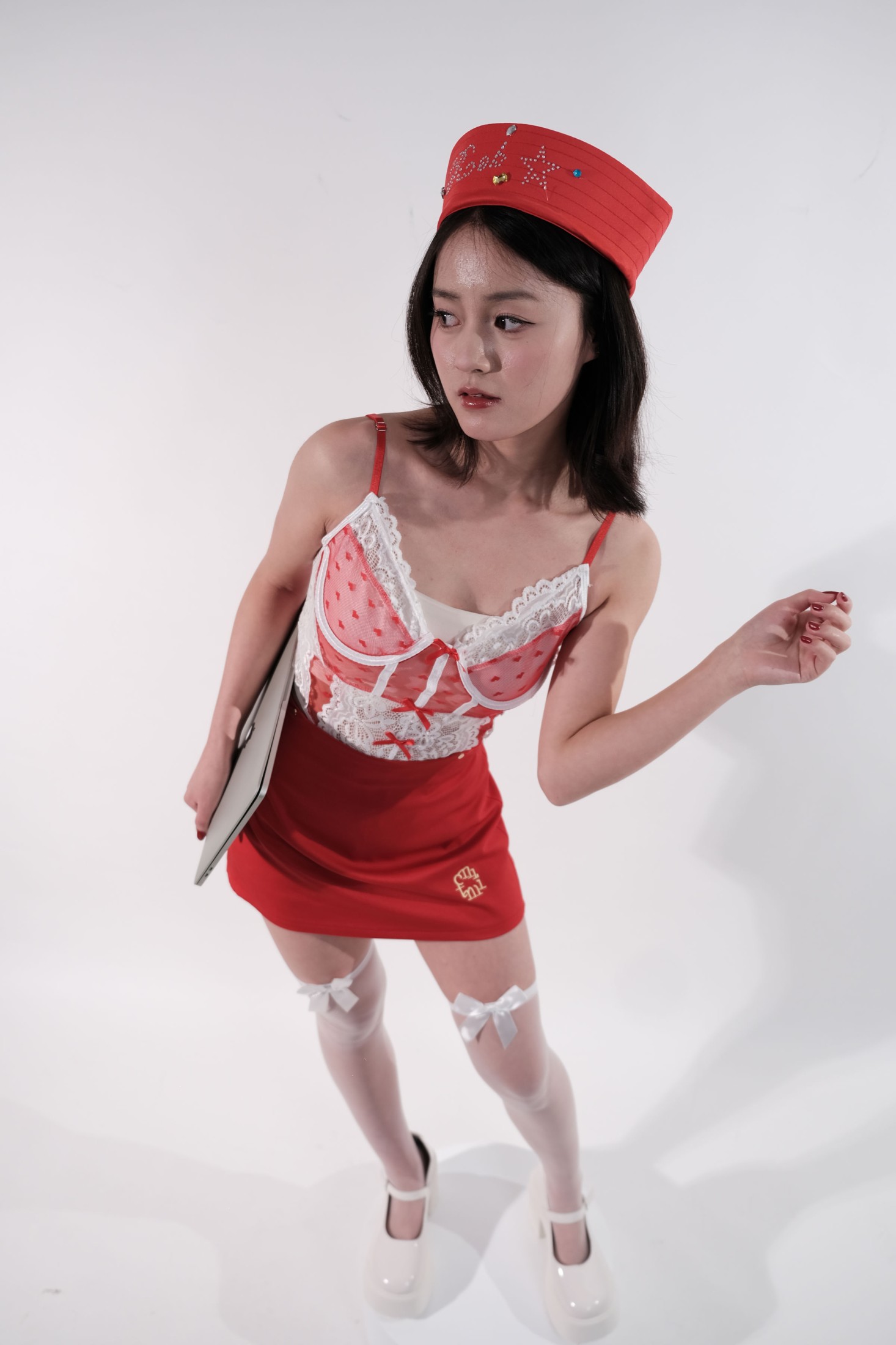 《白棚红色甜妹》[23P] 插图4
