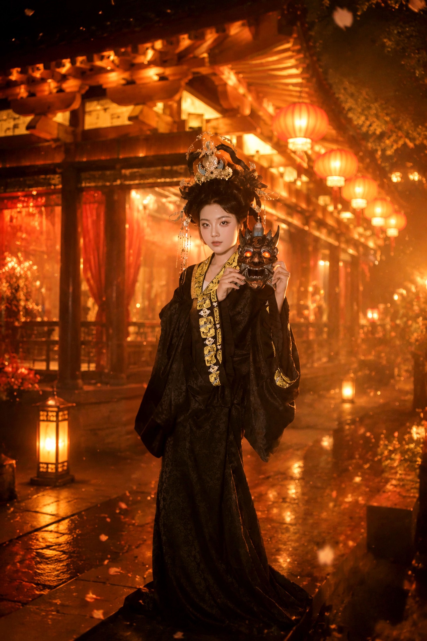 《夜阙执剑，墨色惊鸿》[9P]-66COS