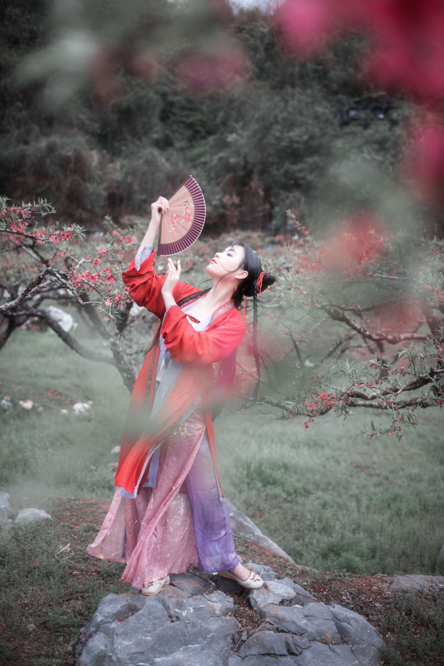 《一襟红衫，十里桃花》[13P]-66COS