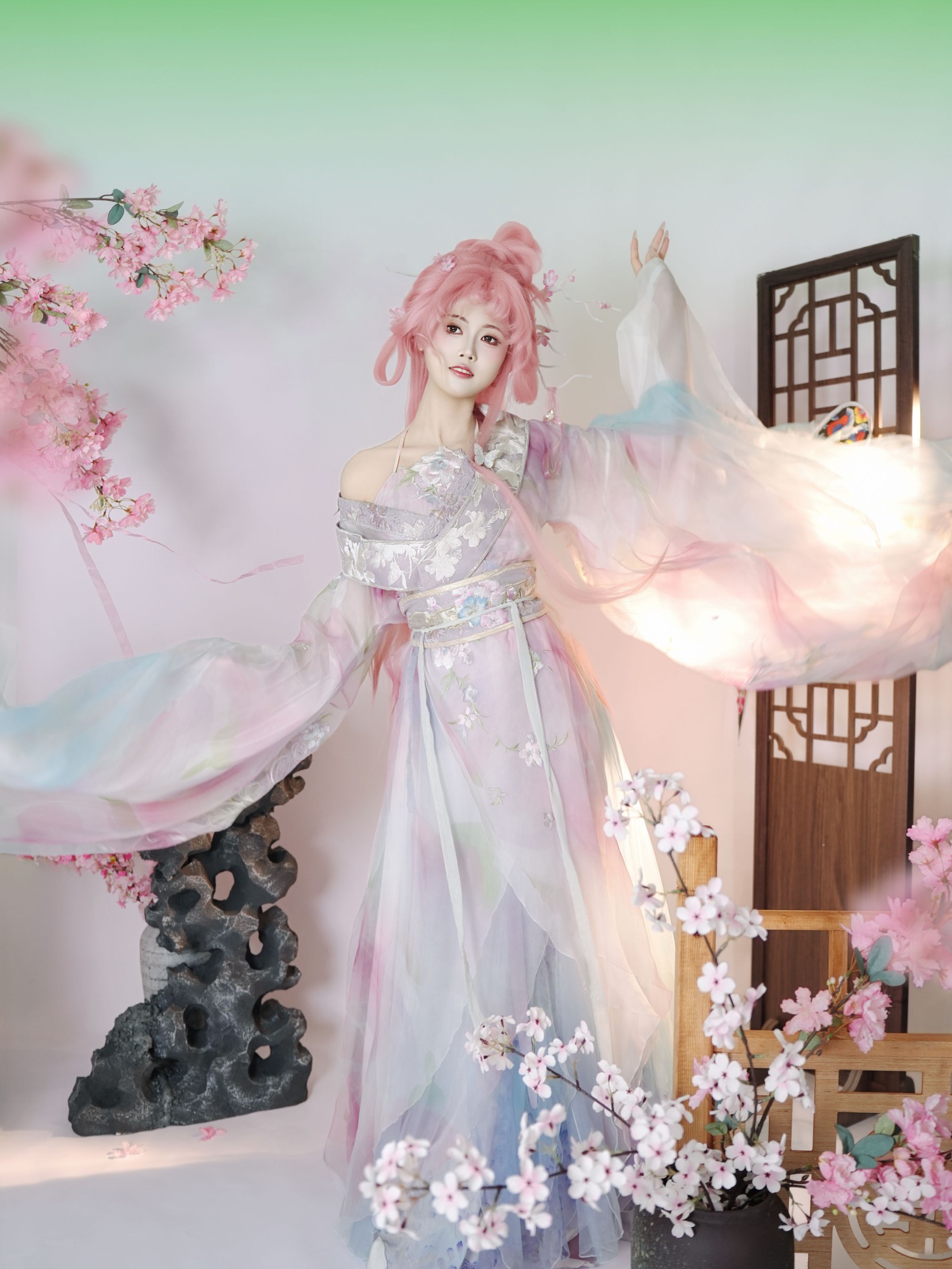 《暖暖里的桃花雪》[17P]-66COS