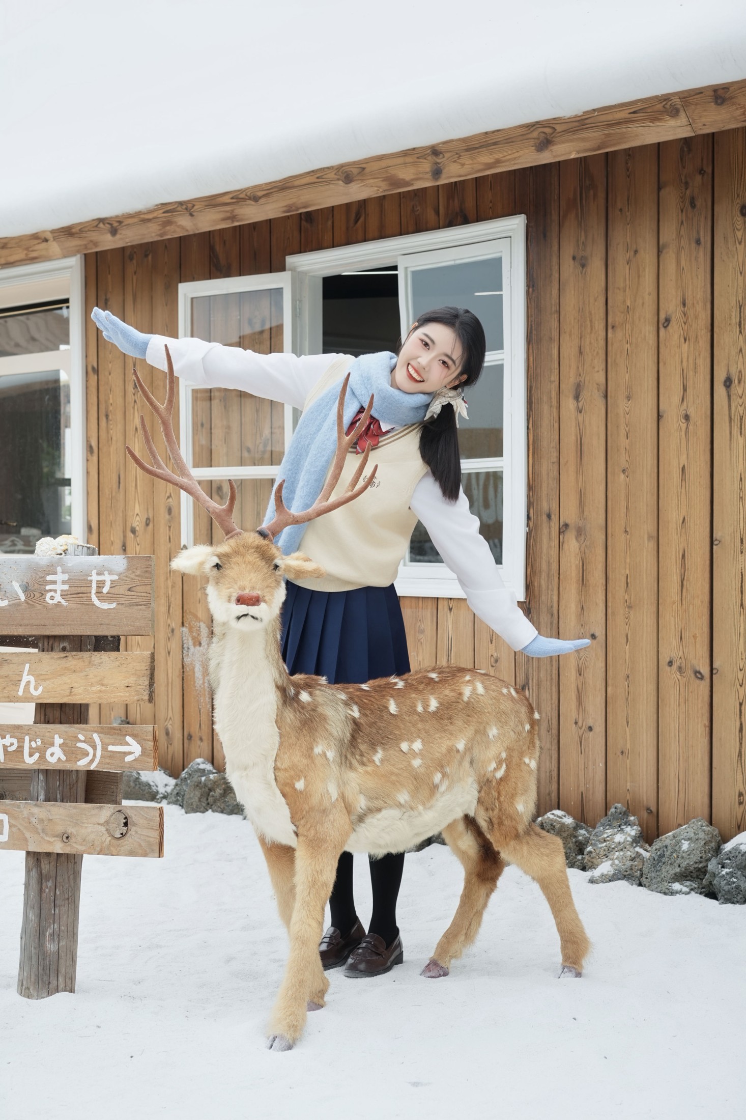 《和学姐一起看雪吧》[12P]-66COS