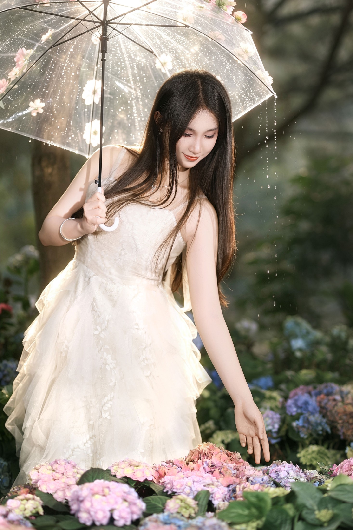 《绣球花开的季节， 是藏在夏天里的温柔》[10P]-66COS