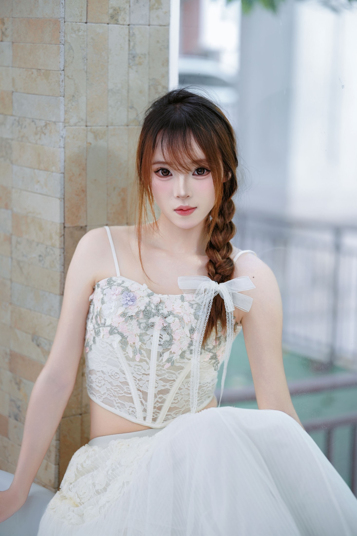 《麻花辫女孩》[12P]-66COS