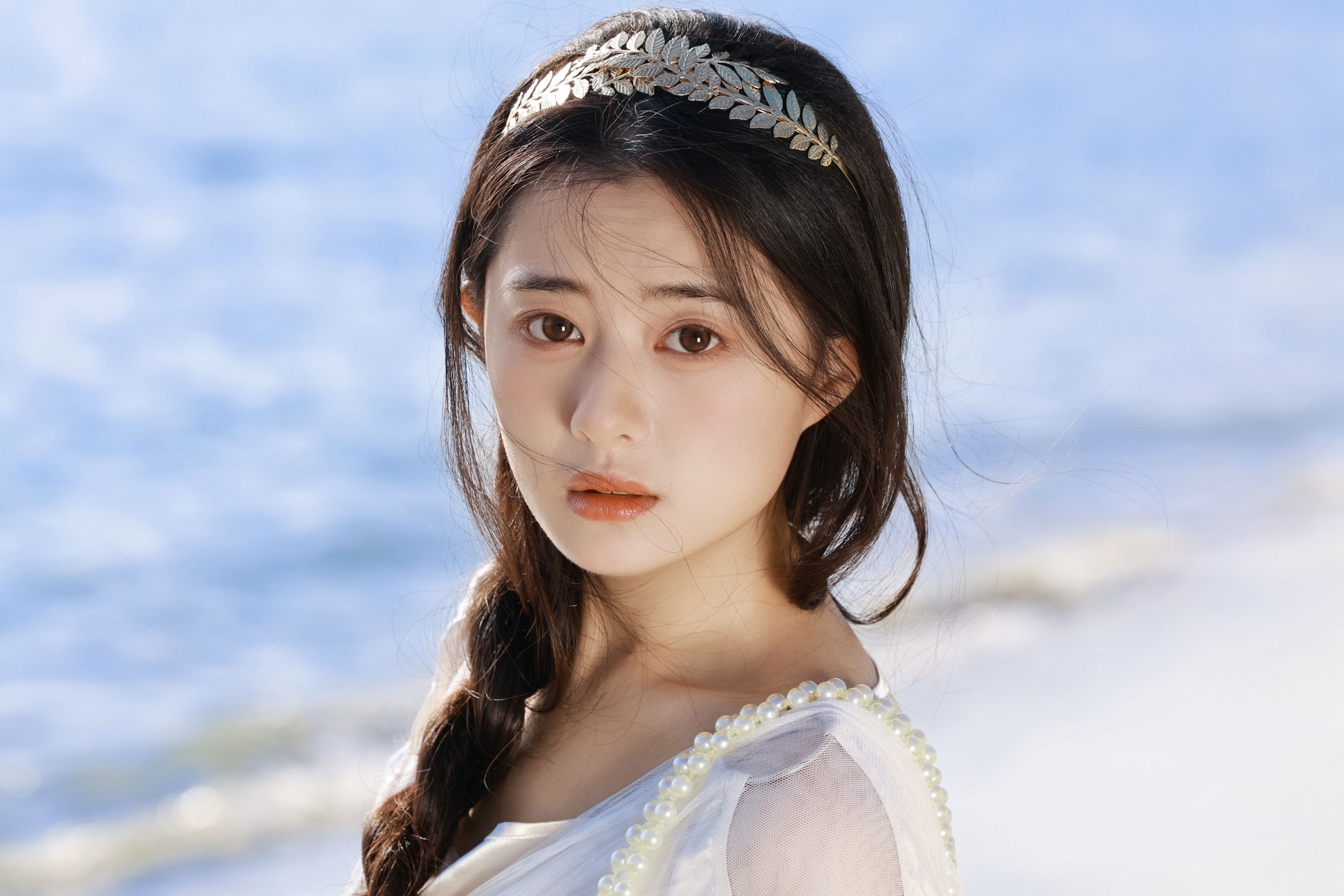 《海边的古希腊神话｜被阳光吻过的白裙女神》[15P]-66COS