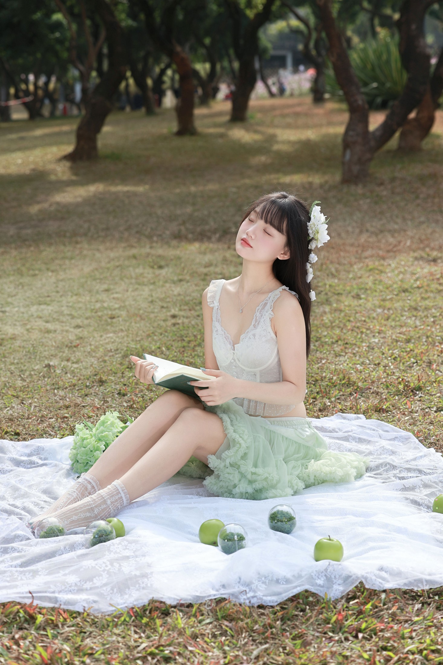 《薄荷绿的夏天！是从童话里走出来的森系少女呀》[29P] 插图4