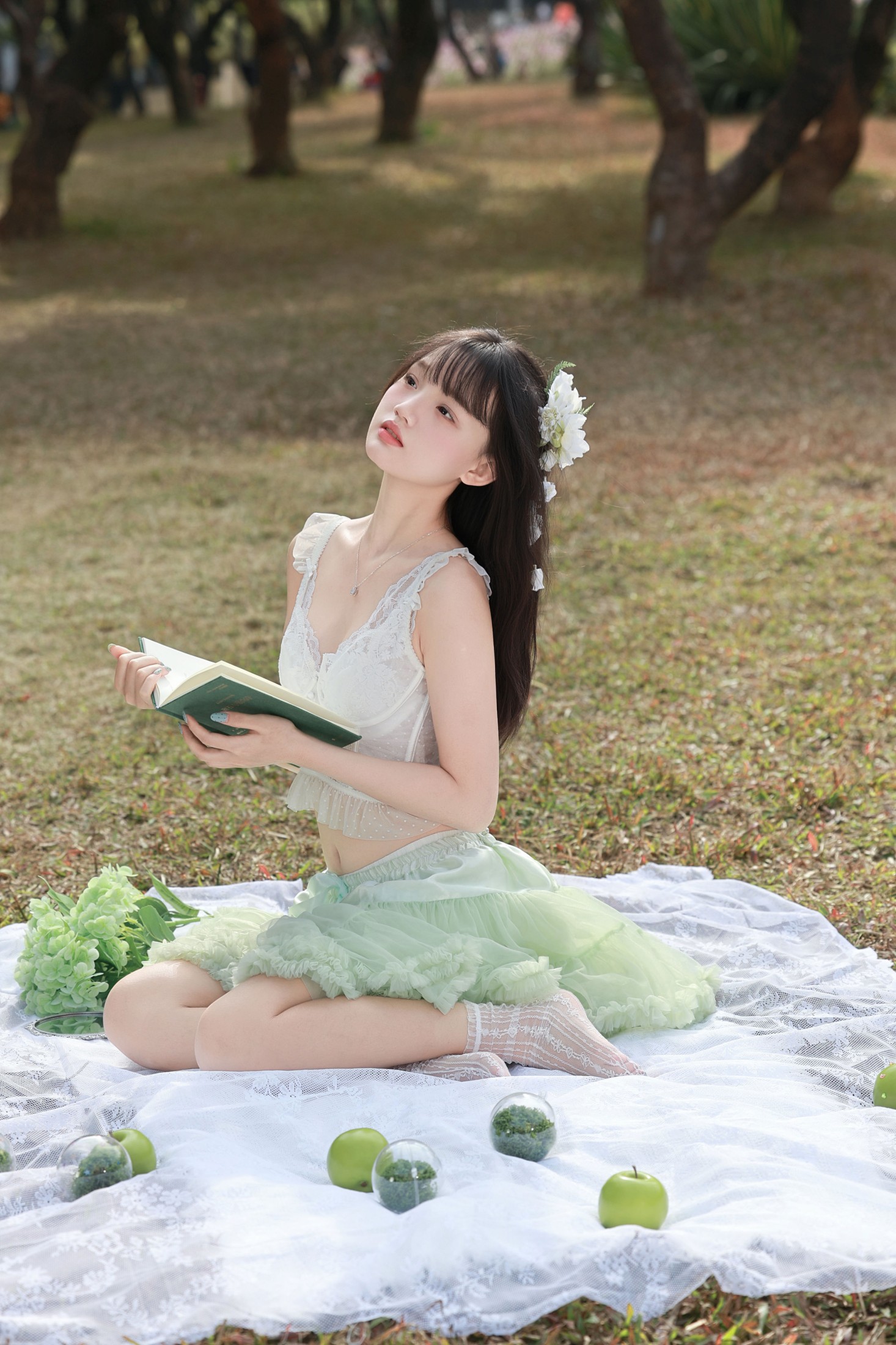 《薄荷绿的夏天！是从童话里走出来的森系少女呀》[29P] 插图5