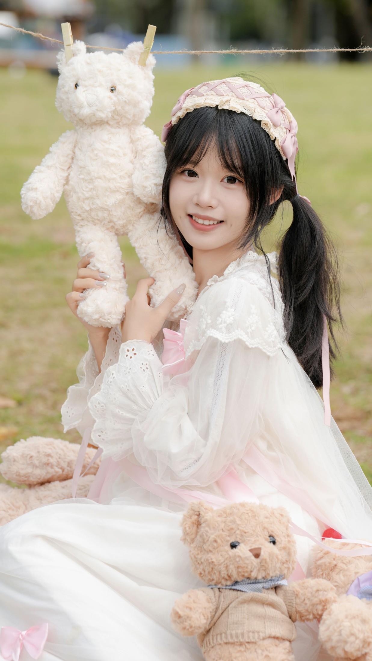 《少女与小熊玩偶》[35P]-66COS