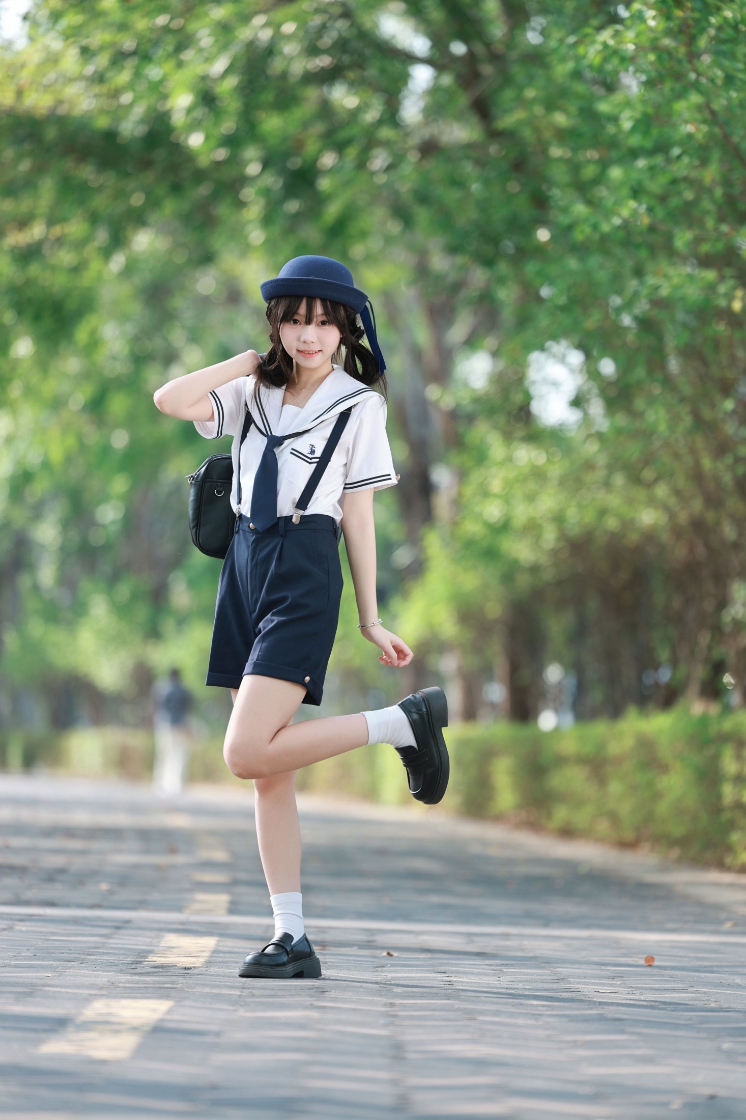 《夏风、林荫与水手服，是永不褪色的青春》[9P]-66COS