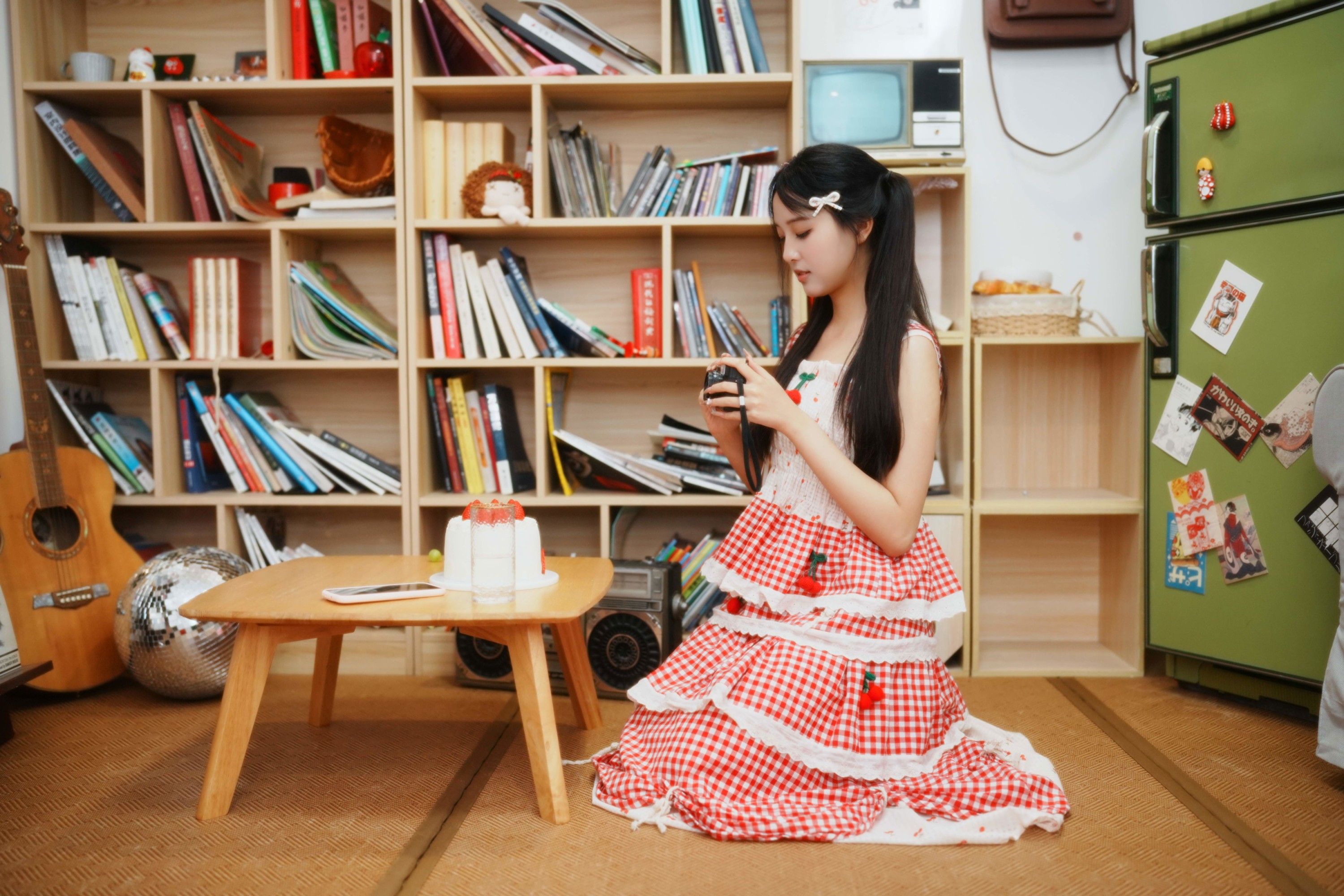 《模特小月Vol.01 双马尾少女闺房写真》[44P] 插图3