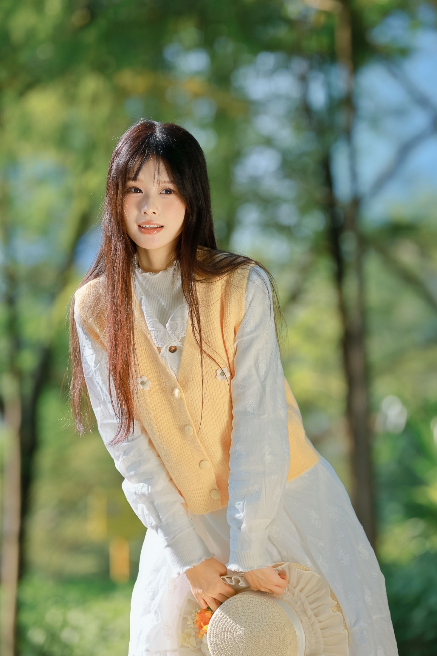 《阳光落在裙摆，和林间少女的秋日信笺》[19P] 插图5