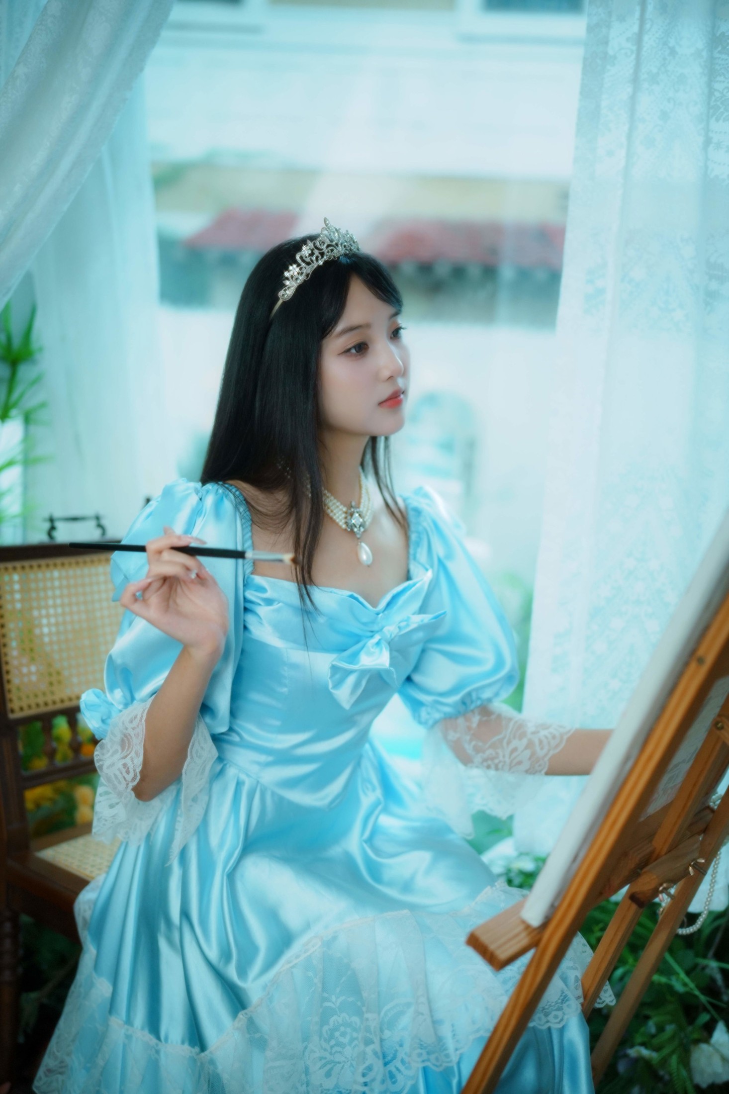 《模特小月 ｜ Vol.04 - 仙女坠落凡间》[22P]-66COS
