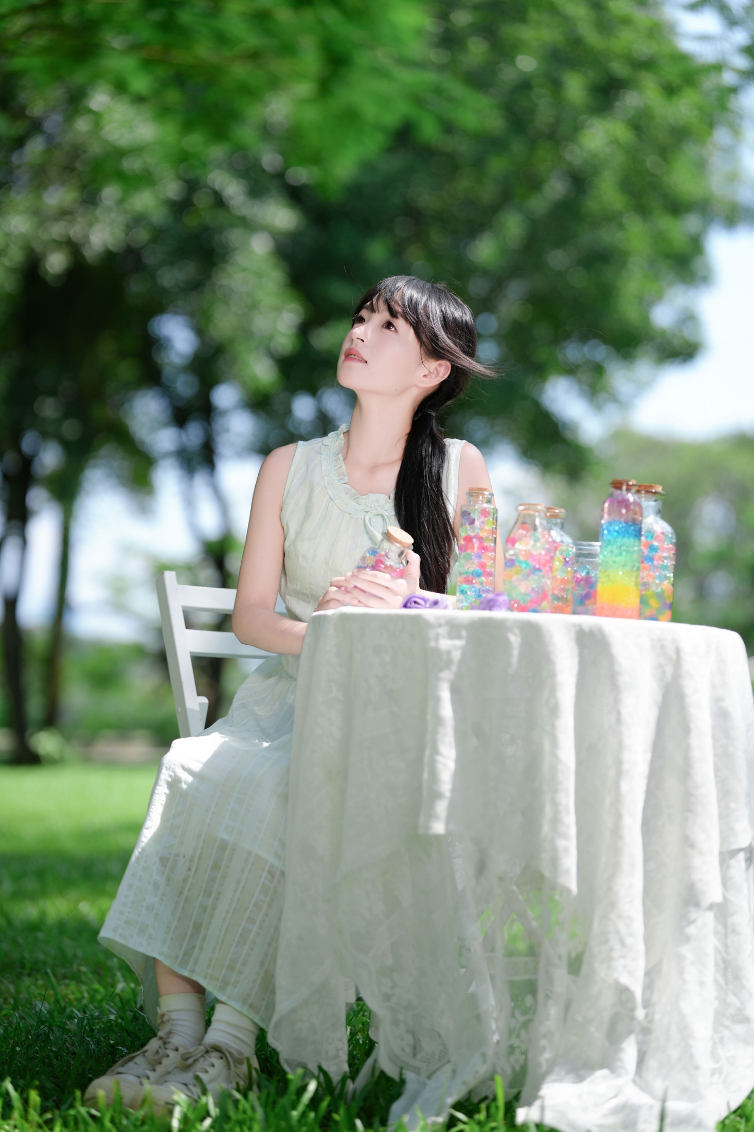《森系清透氧气感少女写真》[35P] 插图4