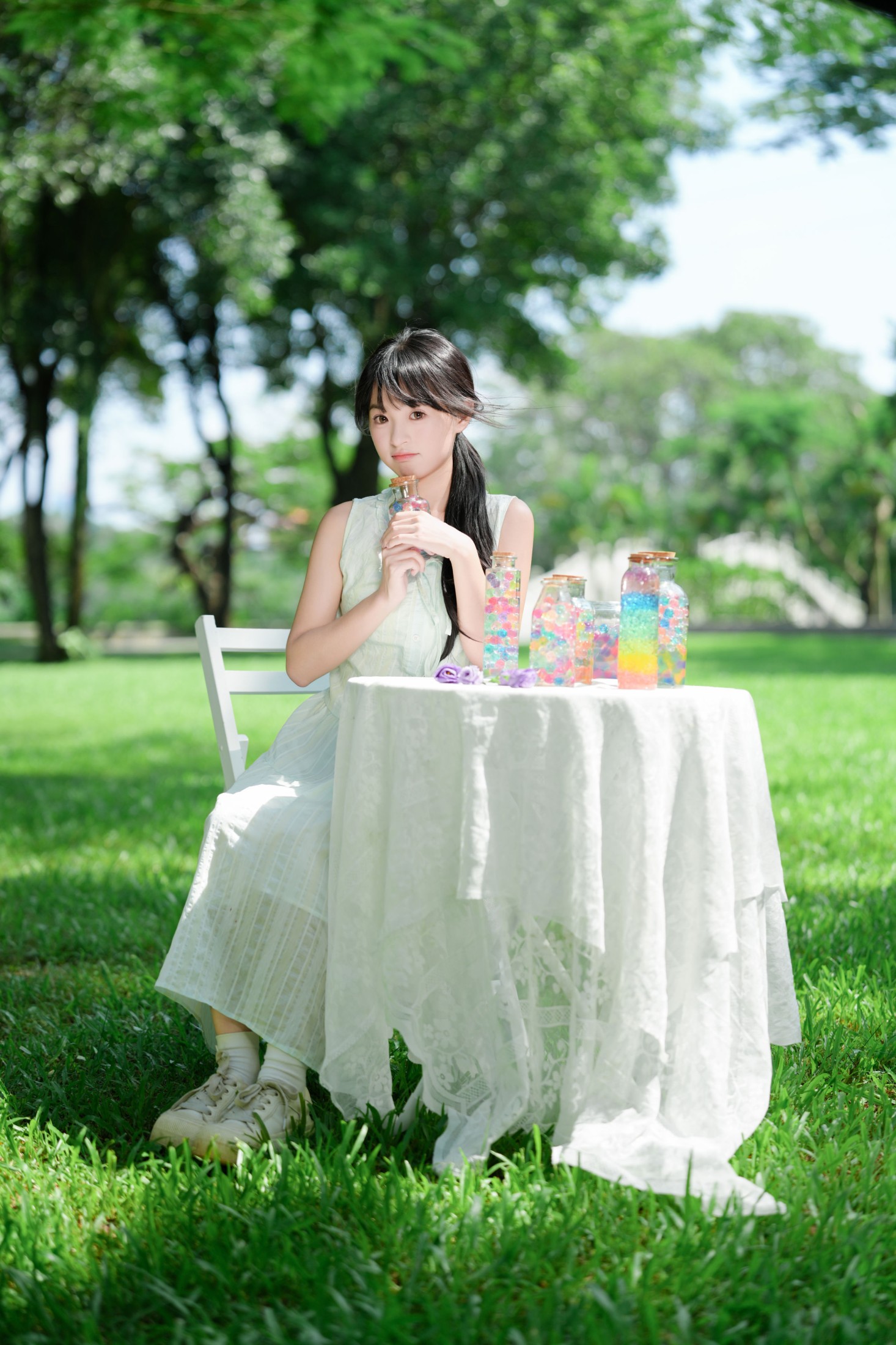 《森系清透氧气感少女写真》[35P] 插图5