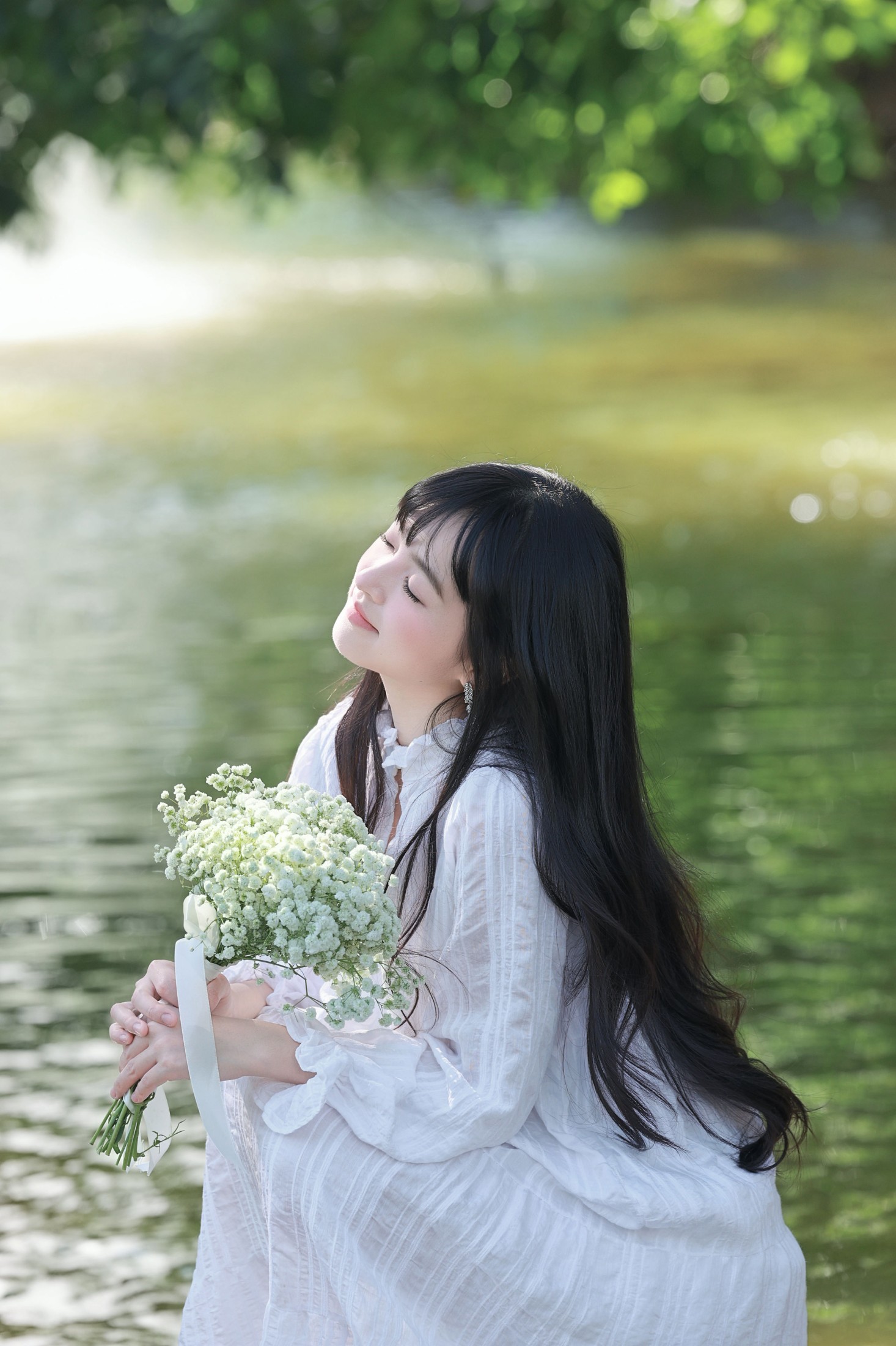 《风停在水面，她的笑像一整个春天》[14P] 插图4