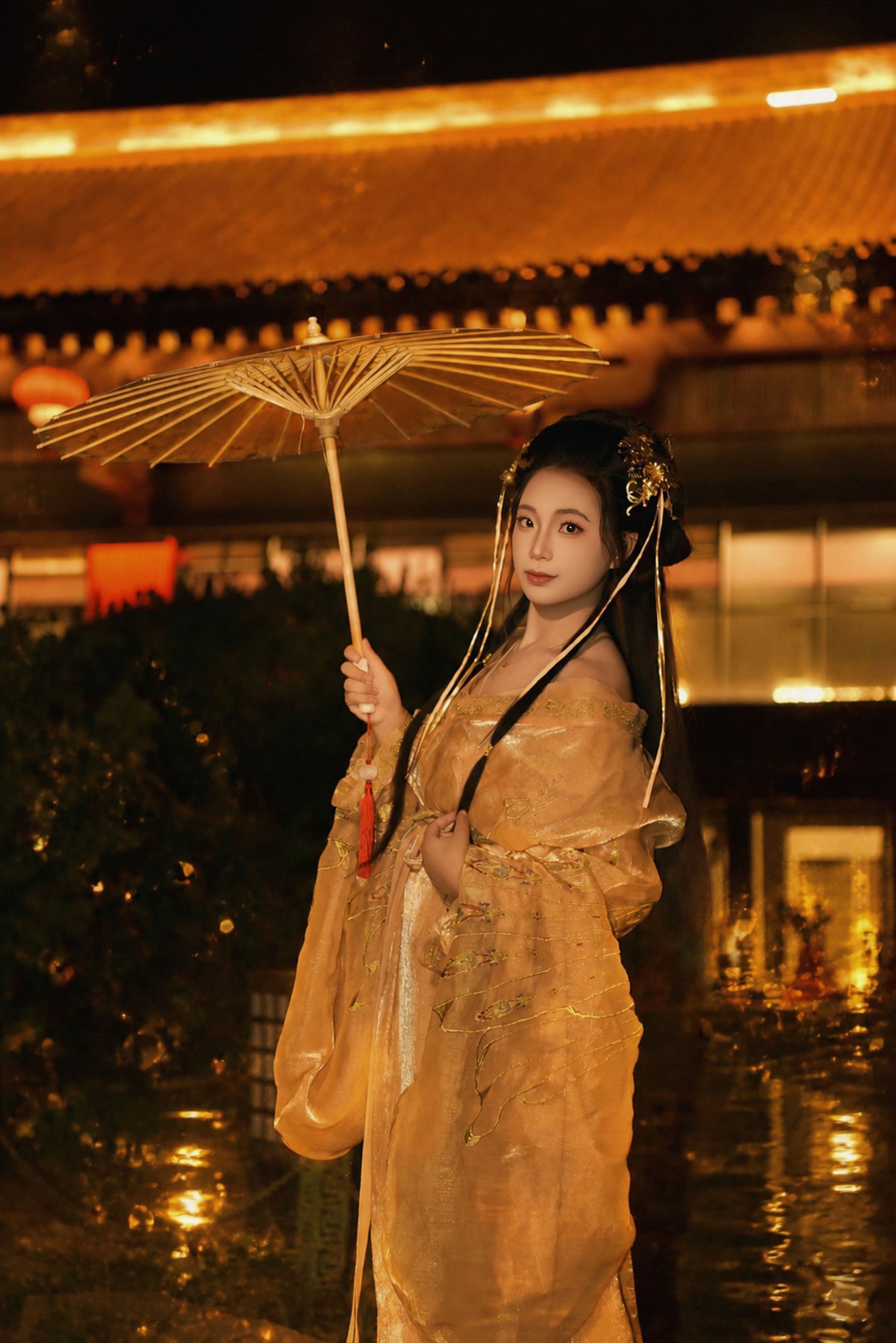 《夜影古韵：金衣女侠的静谧时光》[14P] 插图2