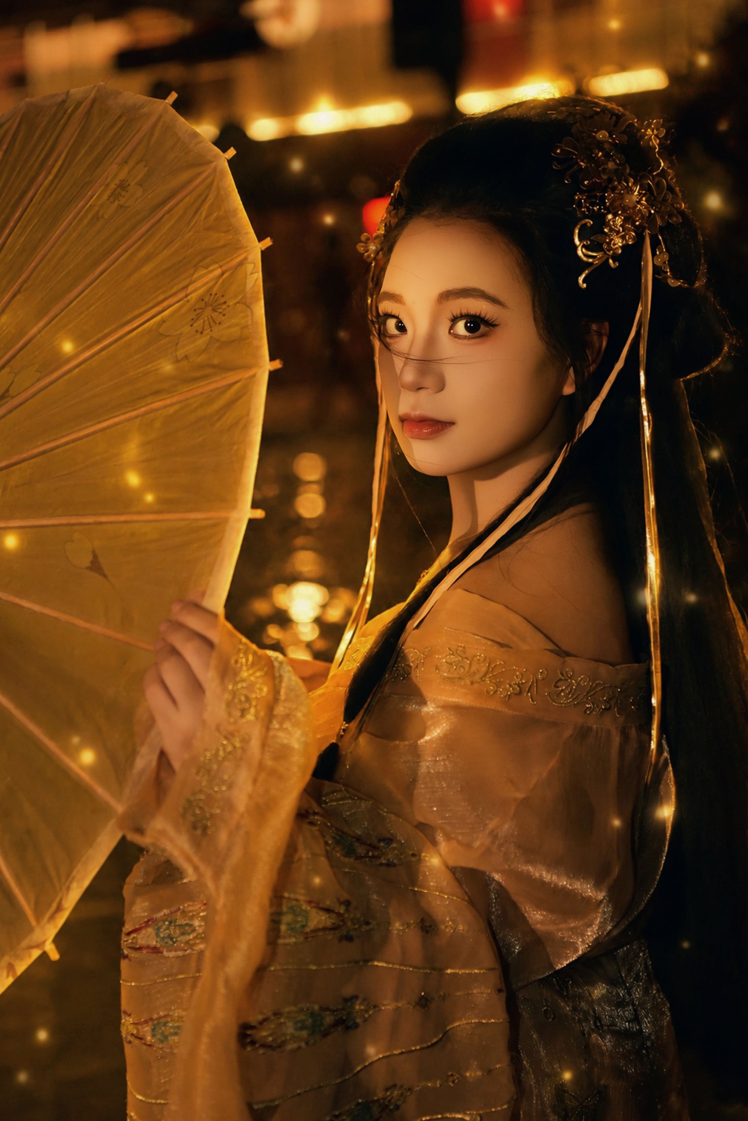 《夜影古韵：金衣女侠的静谧时光》[14P] 插图3