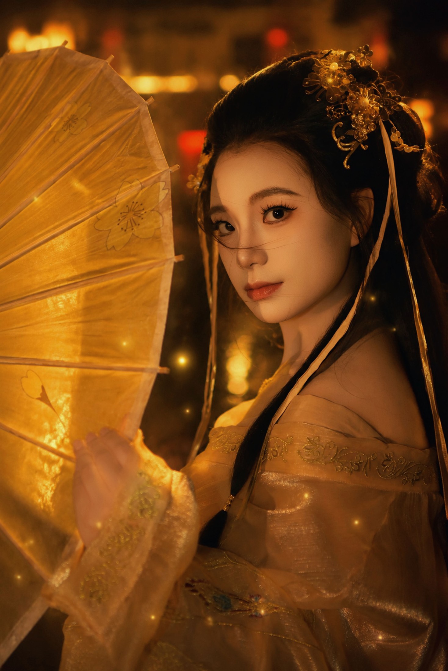 《夜影古韵：金衣女侠的静谧时光》[14P] 插图5