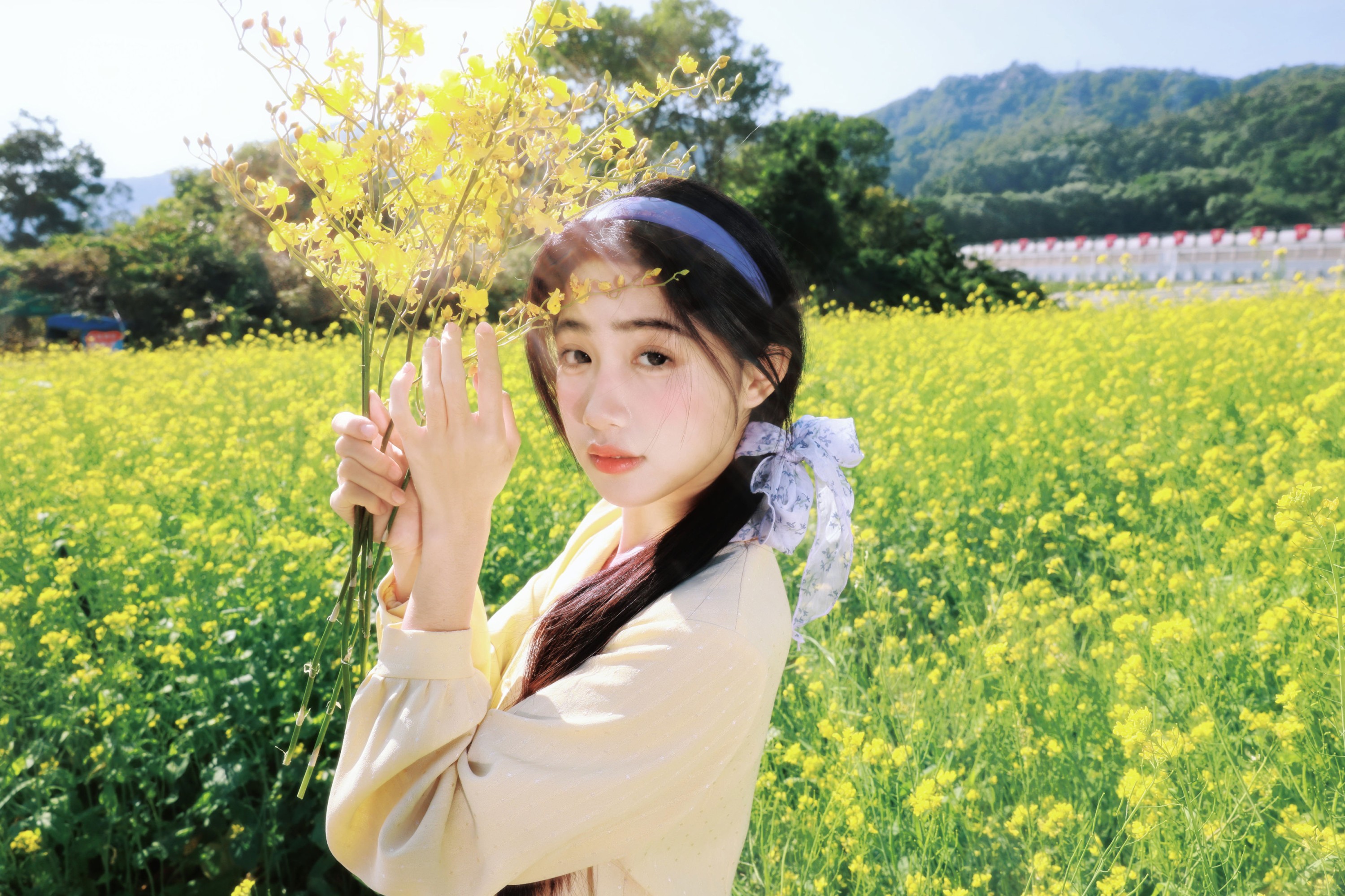 《黄与紫的春日诗篇，写在油菜花田里》[19P] 插图5
