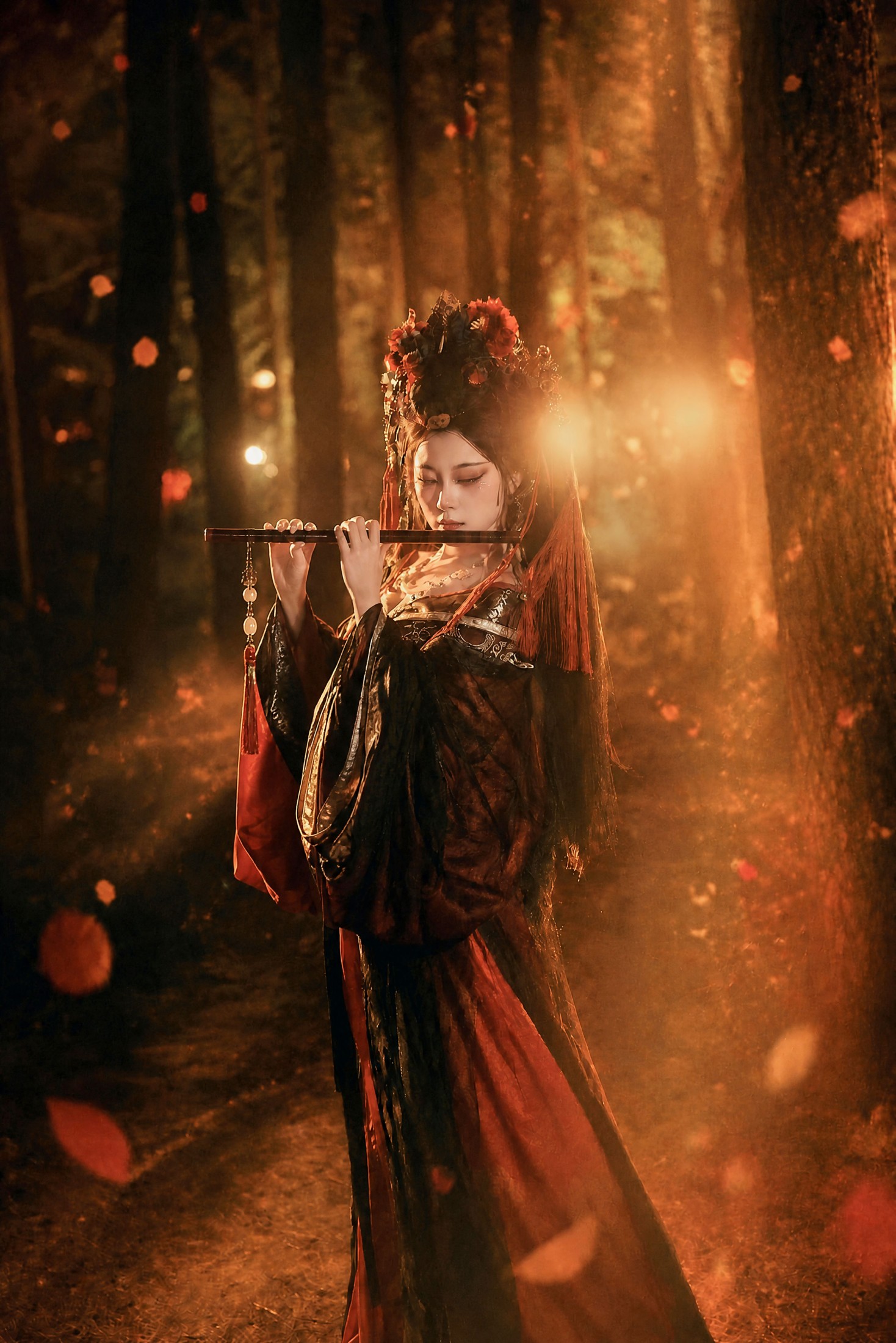《夜魅古风：暗林中的沉韵之影》[23P] 插图3