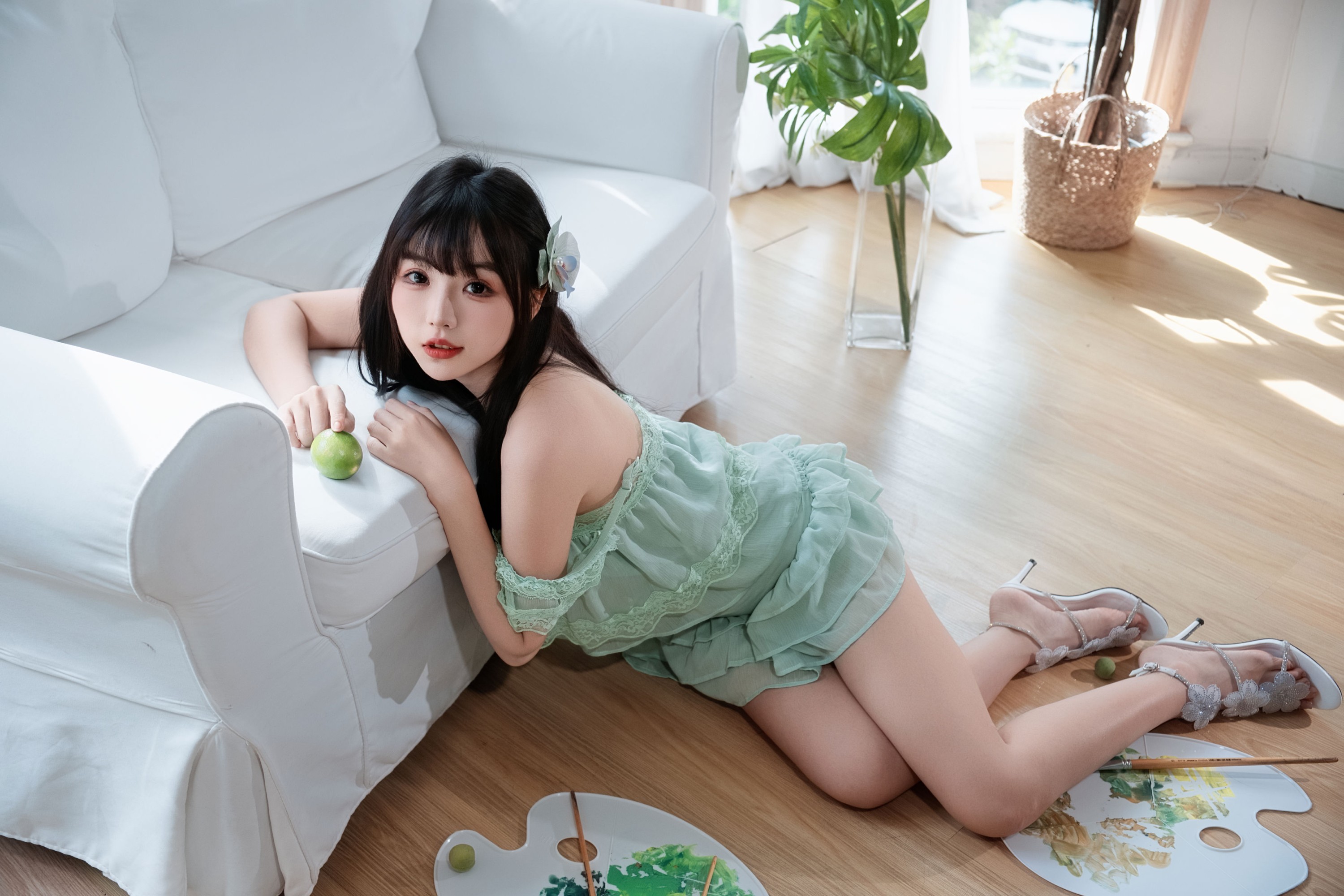 《画室少女｜把一整个夏天都画进画面里》[10P] 插图2