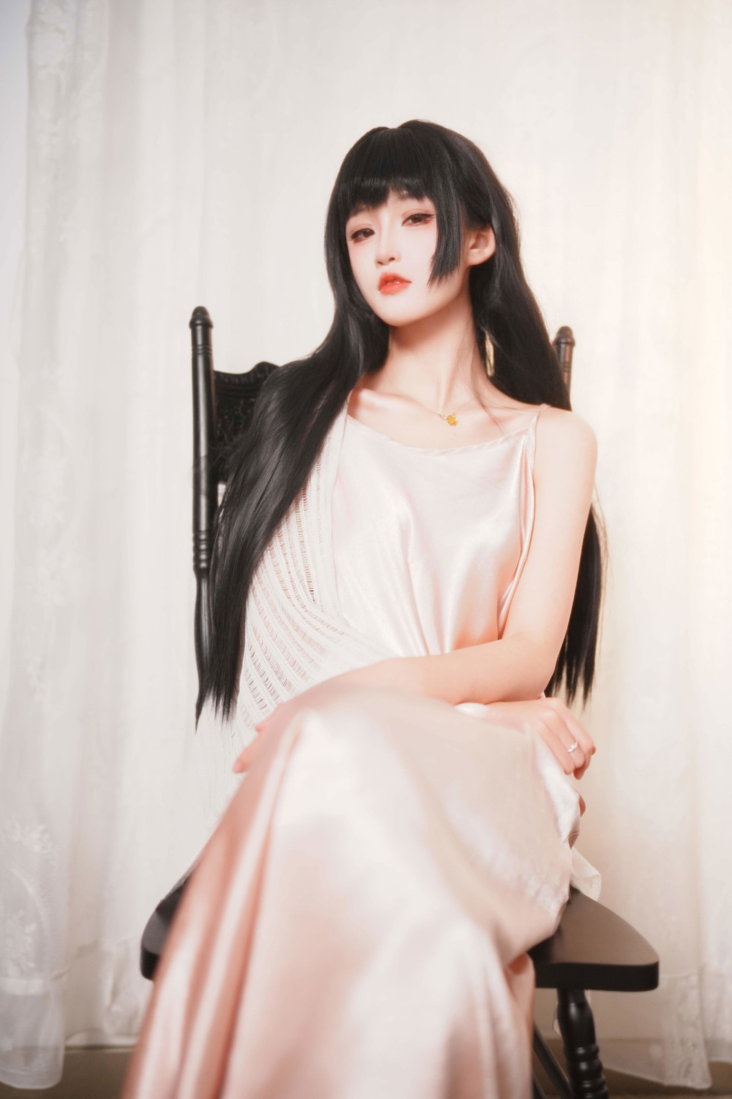《模特小瑜 ｜ Vol.20 - 氛围感吊带裙》[72P] 插图2