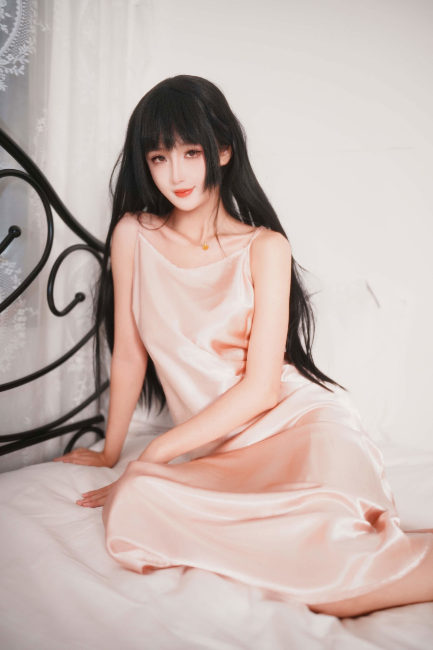 《模特小瑜 ｜ Vol.20 - 氛围感吊带裙》[72P] 插图5