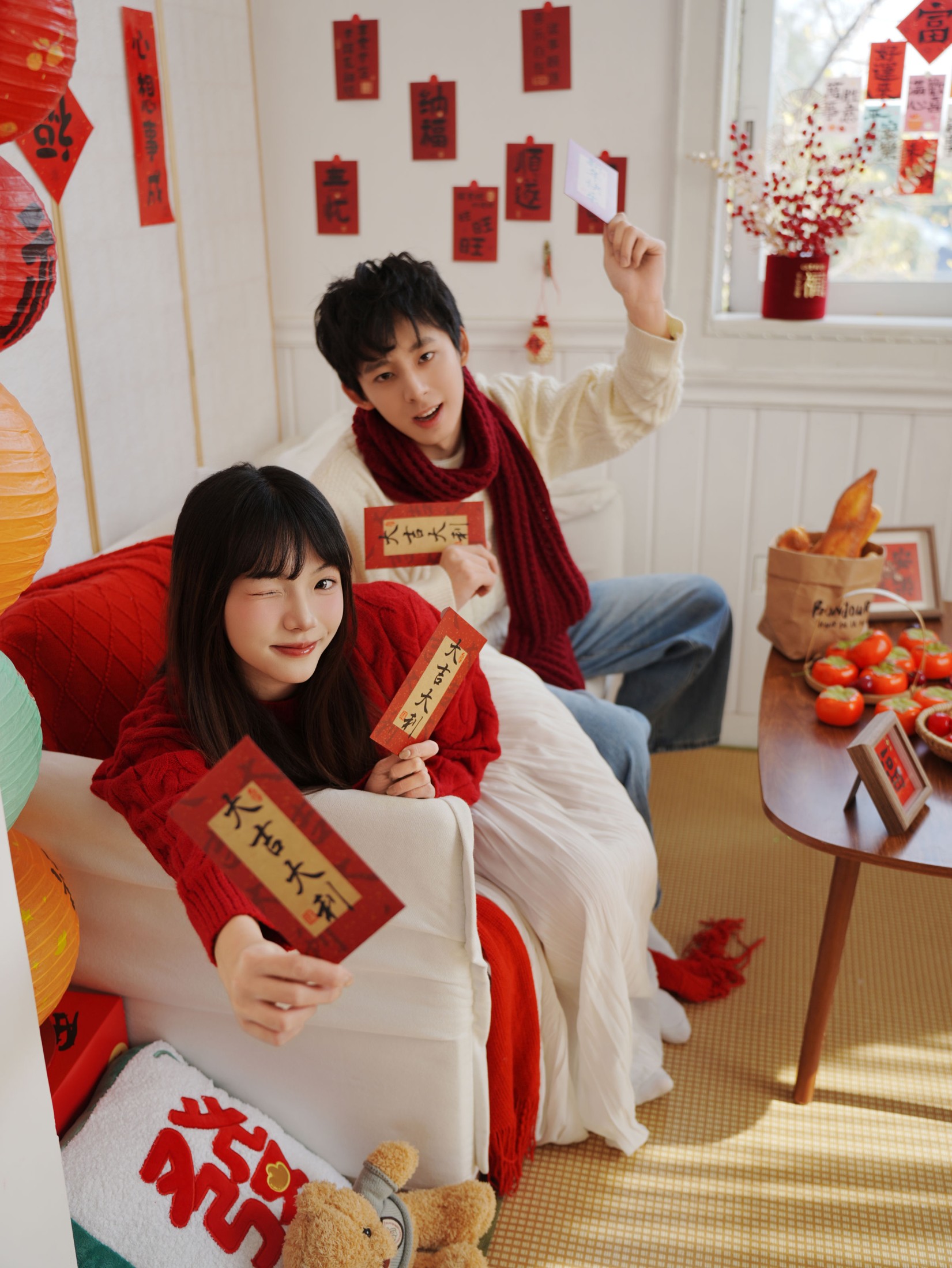 《日系新年情侣照》[35P]-66COS