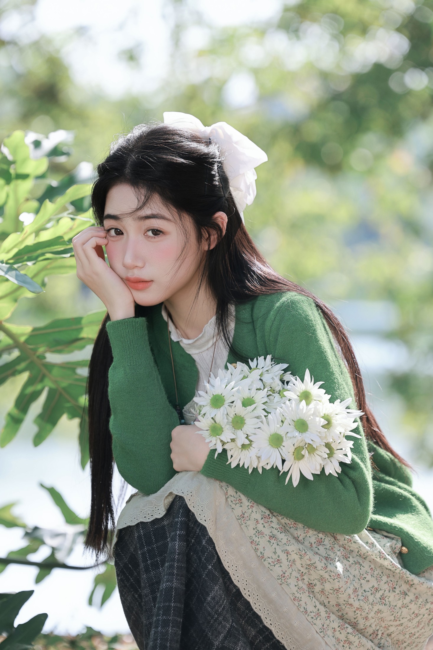 《青苹果与雏菊，写在春日里的温柔诗》[14P]-66COS