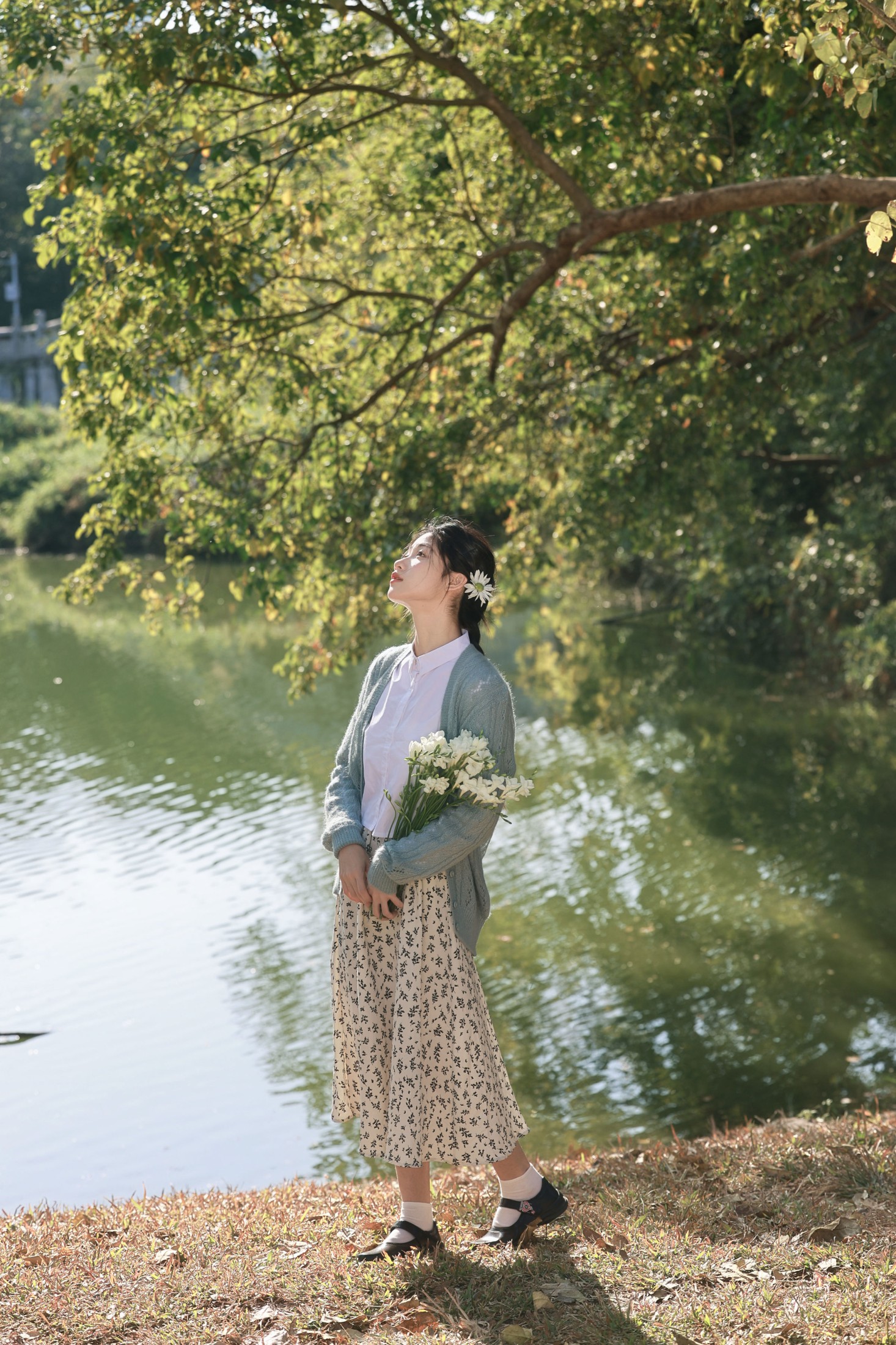 《湖畔、光与少女，藏在春日里的一首诗》[41P]-66COS