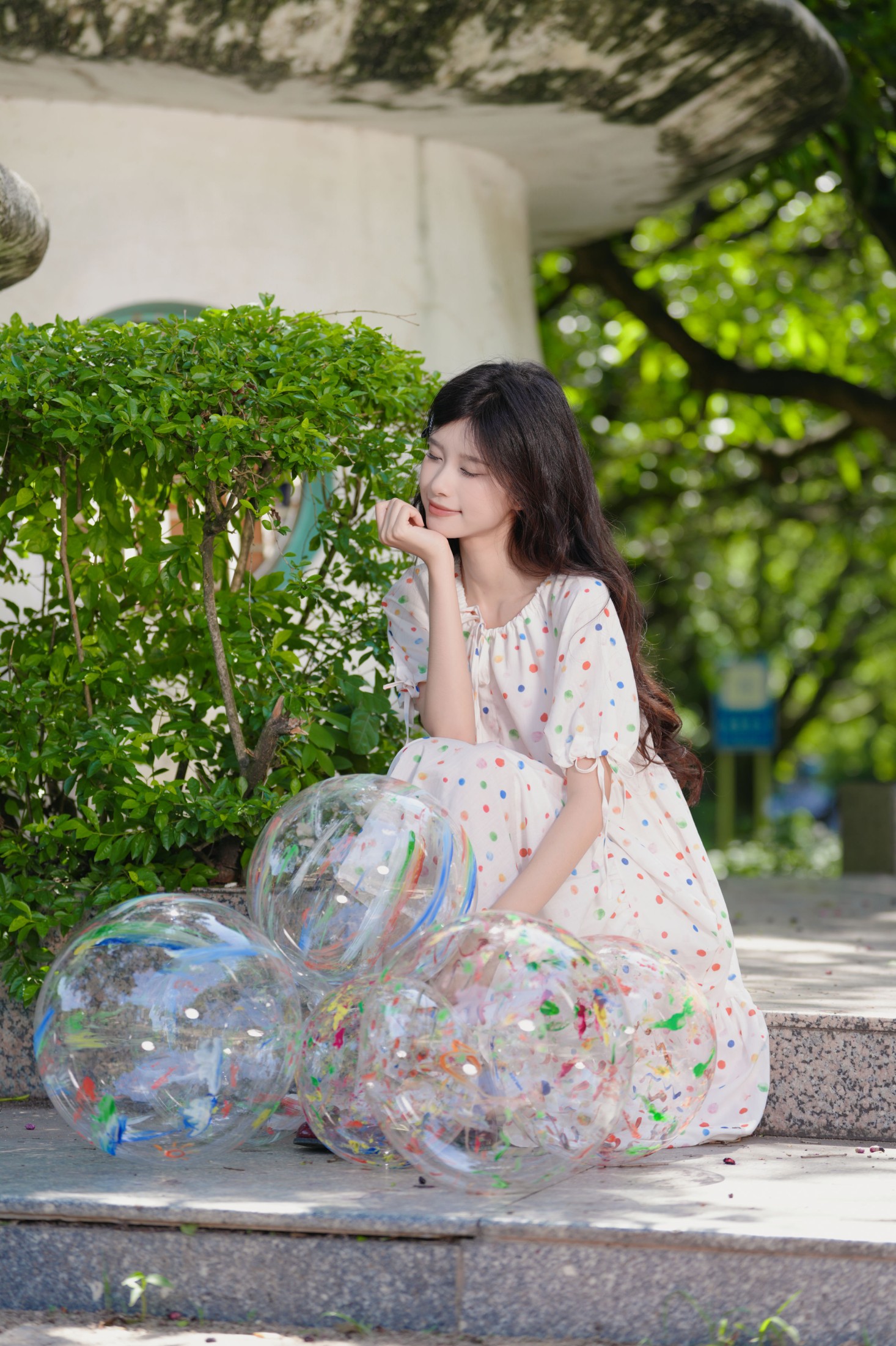 《波点裙清纯少女》[28P] 插图5