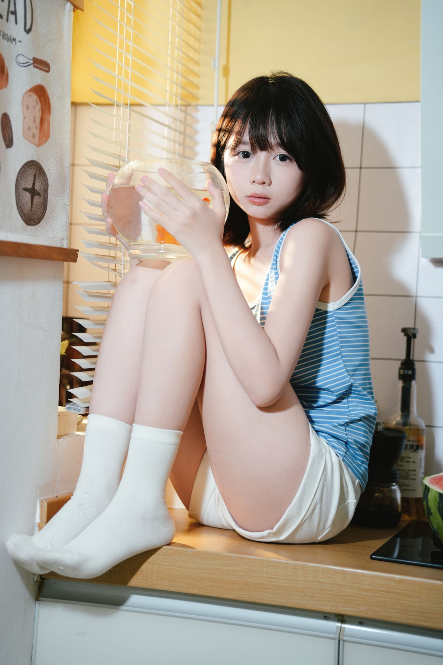 《蓝色少女》[11P]-66COS