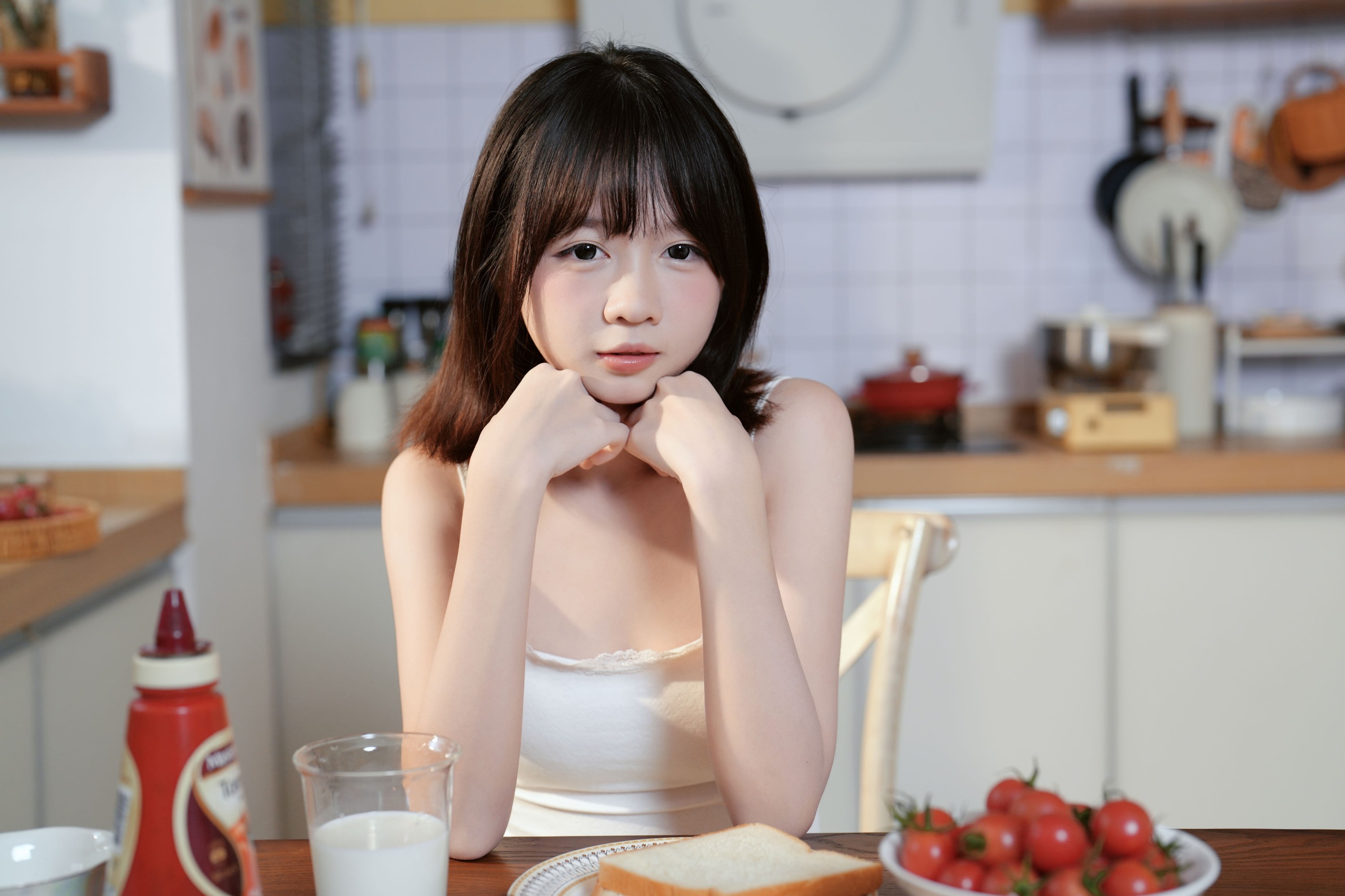 《慵懒少女的早餐时光》[50P] 插图2