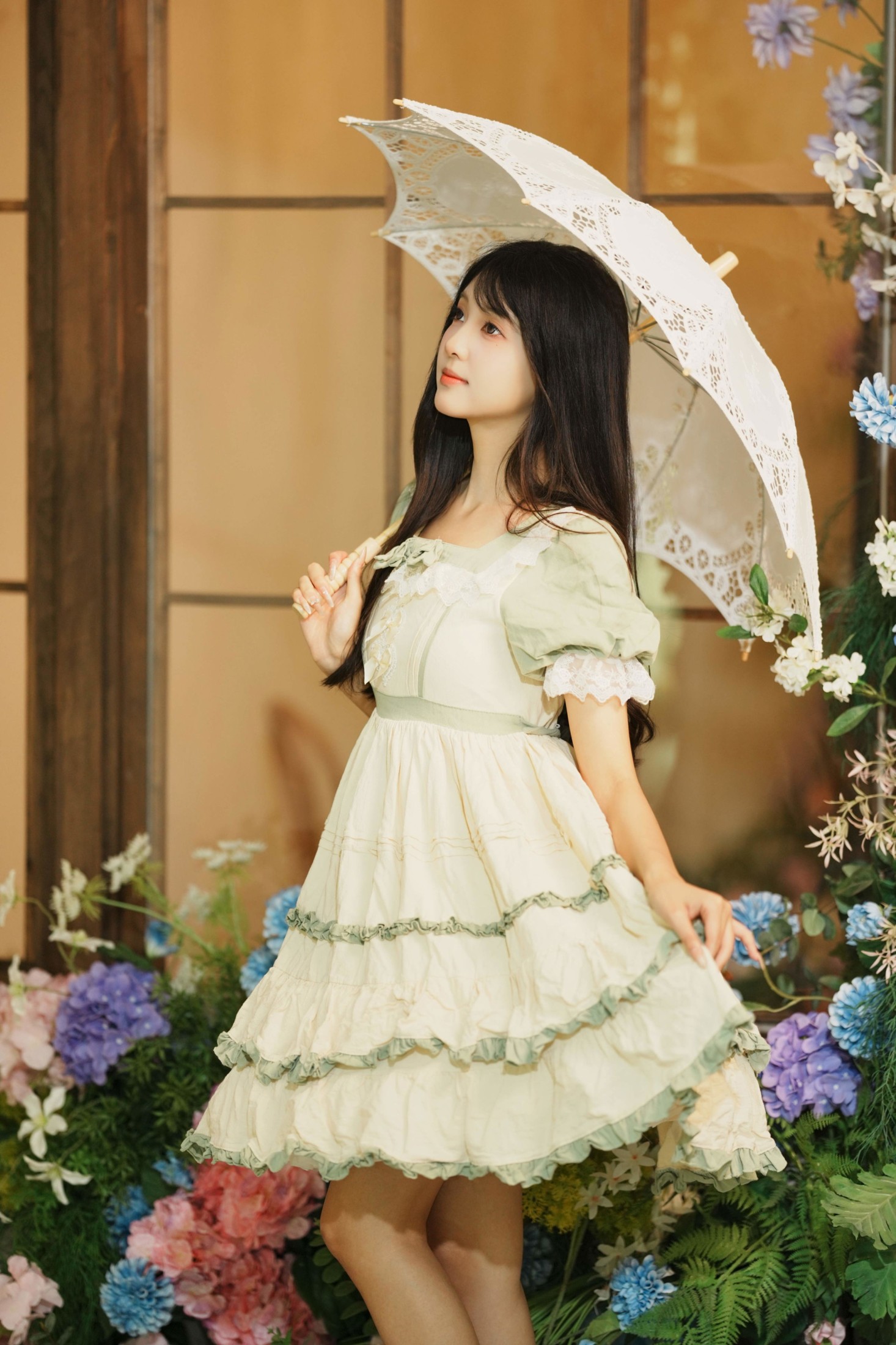 《模特小月 ｜ Vol.26 – 恬静治愈的仙女》[13P]-66COS