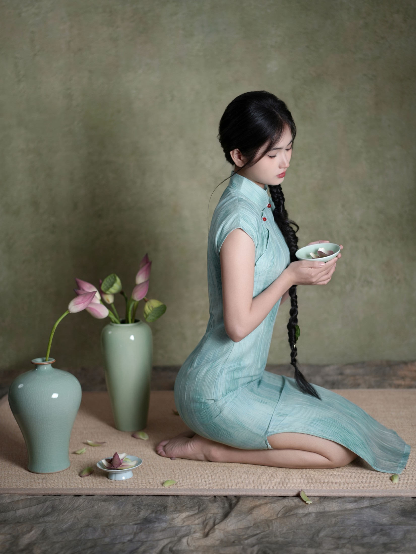 《荷花与少女旗袍》[17P] 插图4