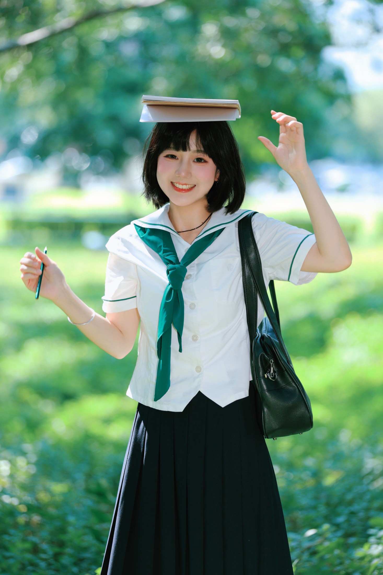 《日系数码仿胶片｜JK是盛夏限定的青春》[9P] 插图3