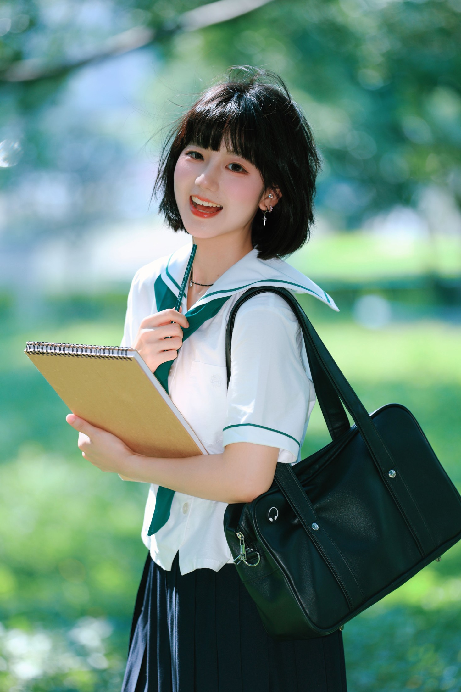 《日系数码仿胶片｜JK是盛夏限定的青春》[9P]-66COS