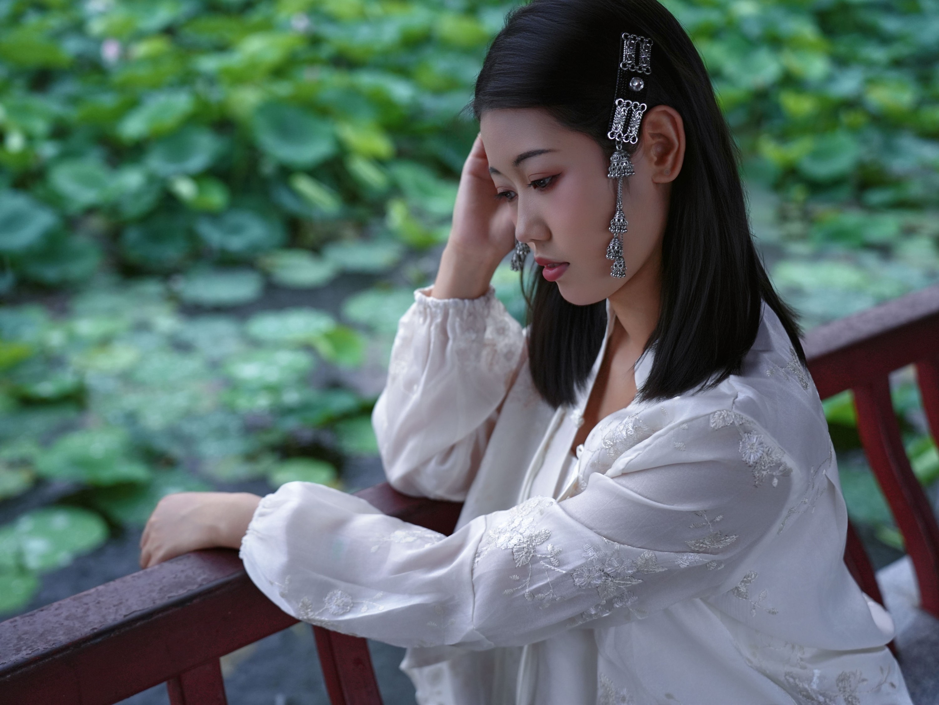 《雨天赏荷》[9P]-66COS