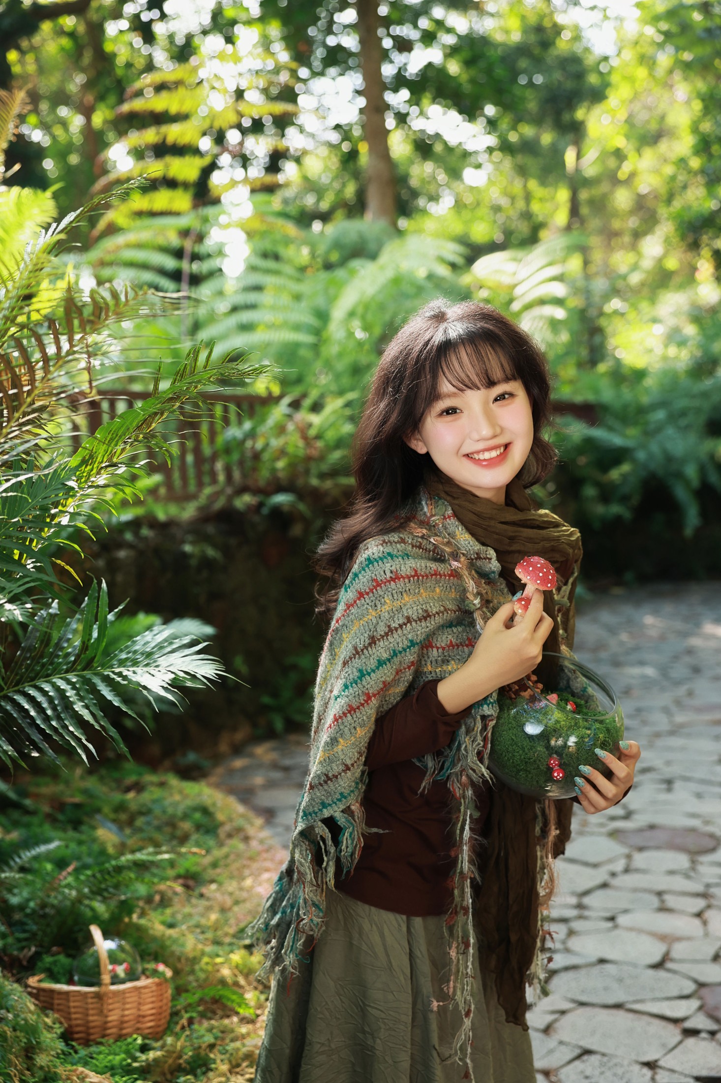 《闯入森林秘境，遇见藏在光影里的童话少女》[10P] 插图5