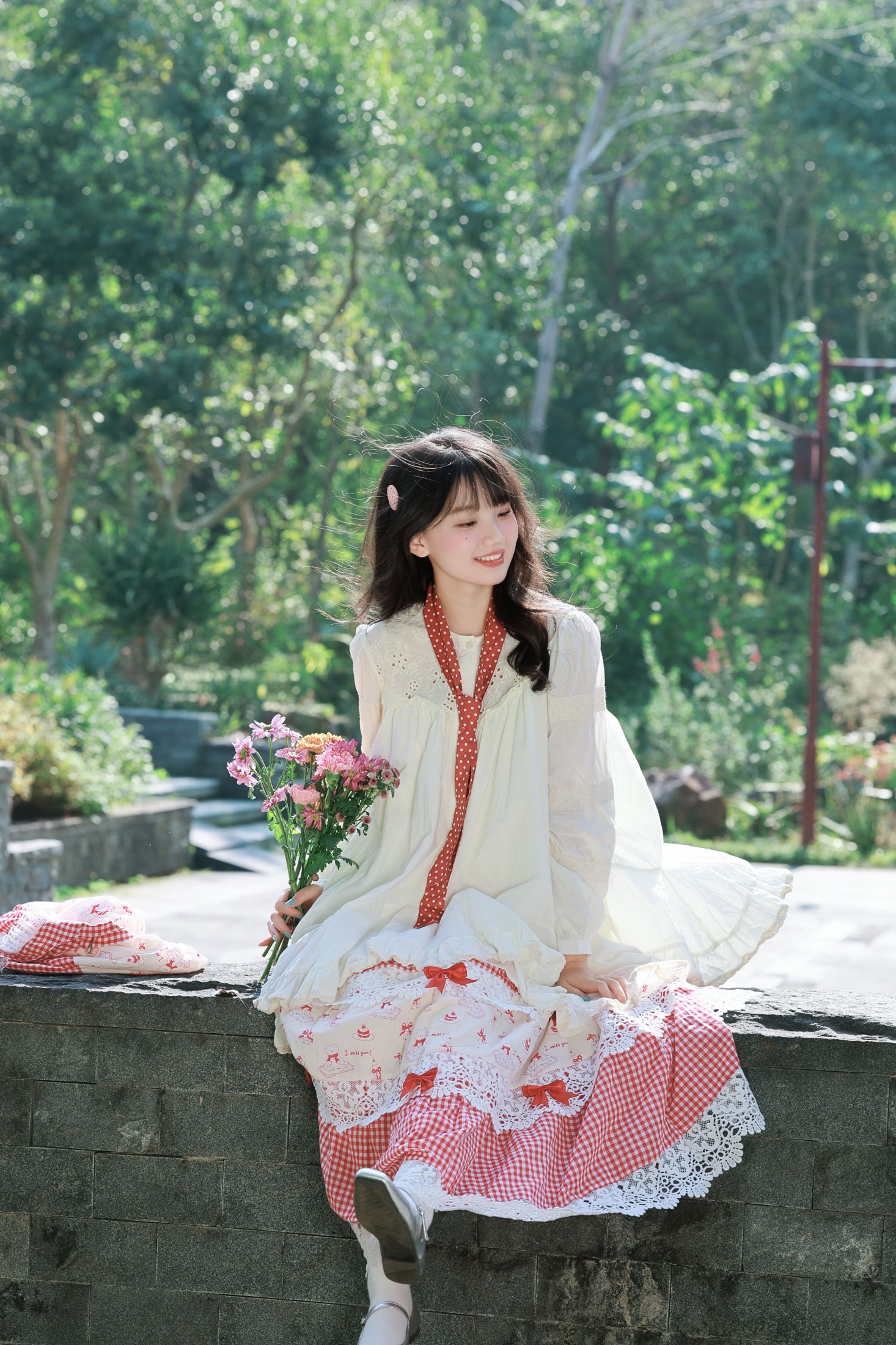 《谁懂啊！在公园拍到了童话里的田园少女，心都化了》[40P] 插图5