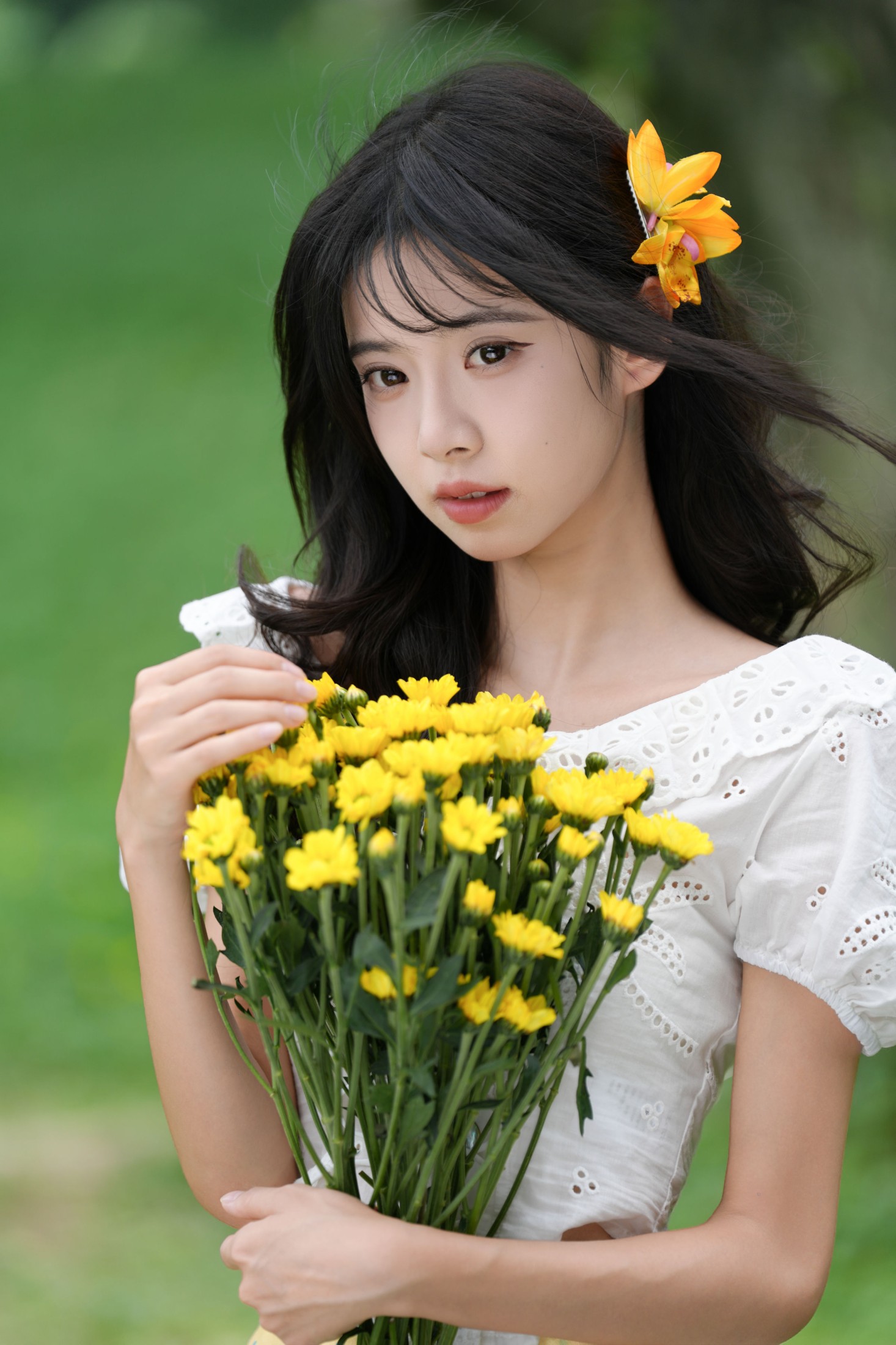 《氧气感森系少女》[40P]-66COS