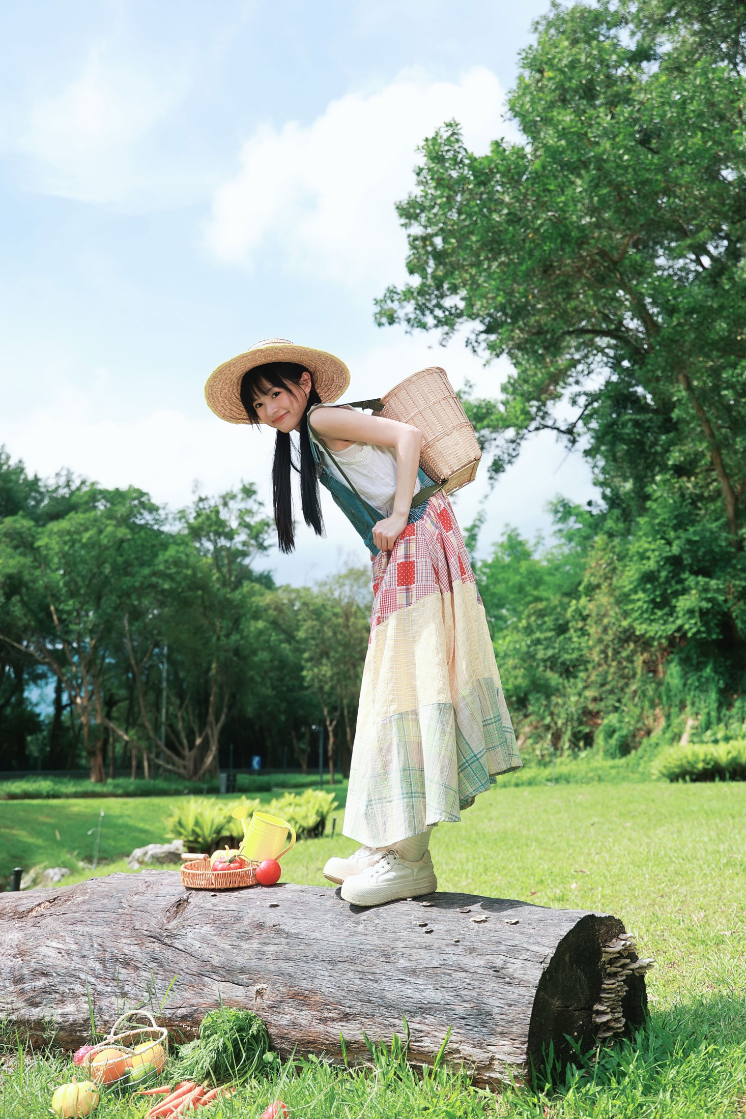 《把夏天的温柔，藏进这片绿色的风里》[15P]-66COS