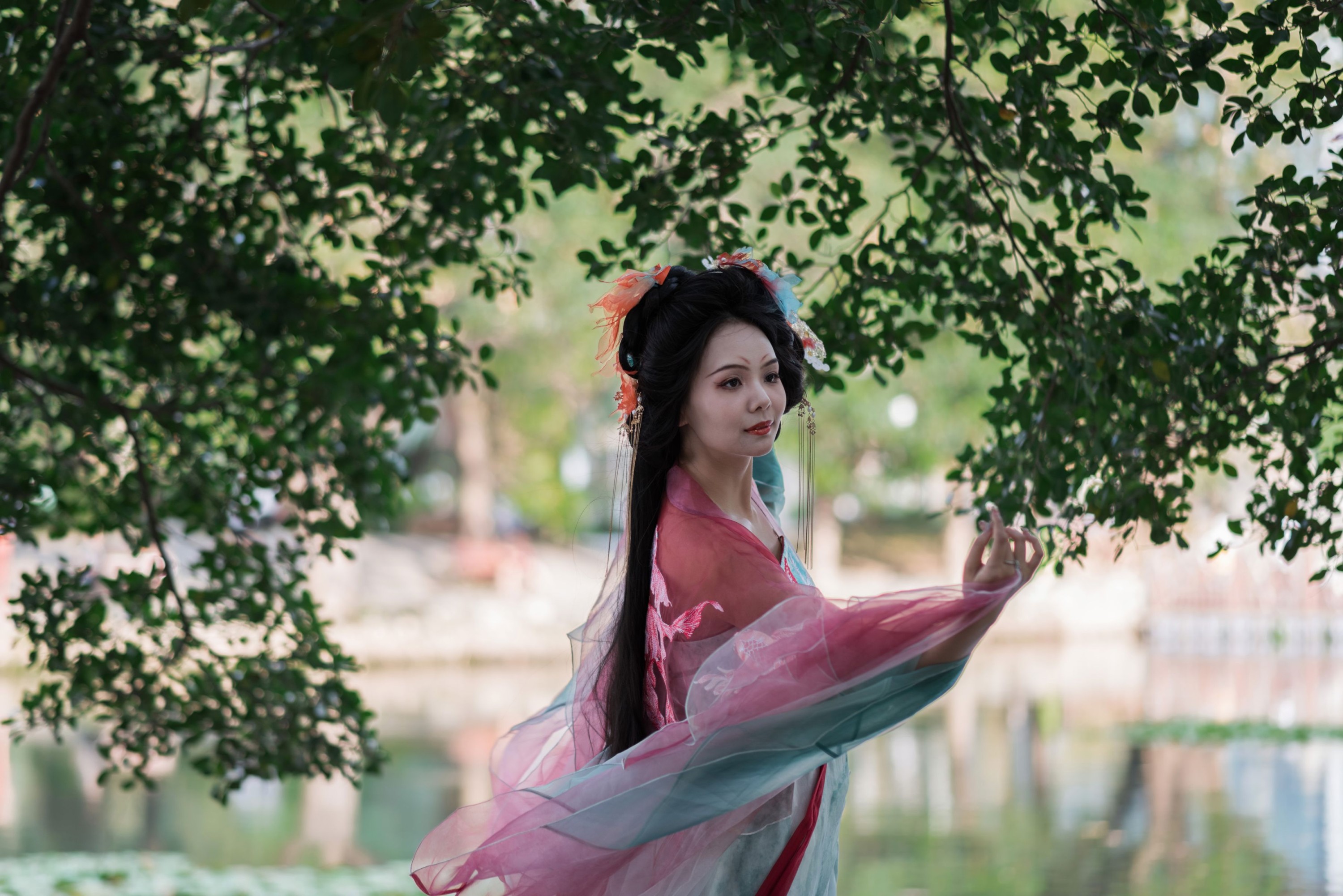 《湖畔清欢，汉服寻幽》[52P] 插图5