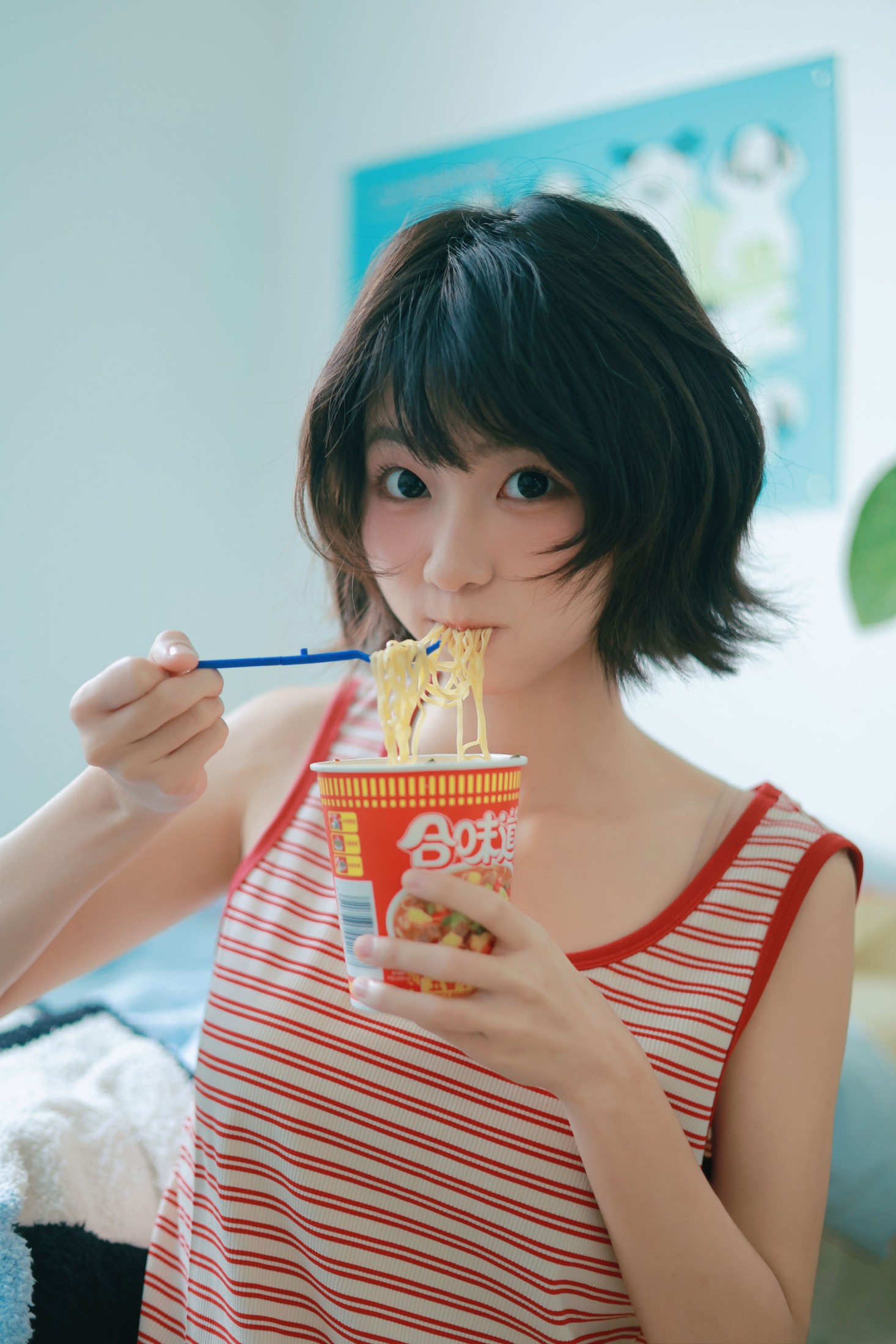 《超居家活力日系少女》[23P]-66COS